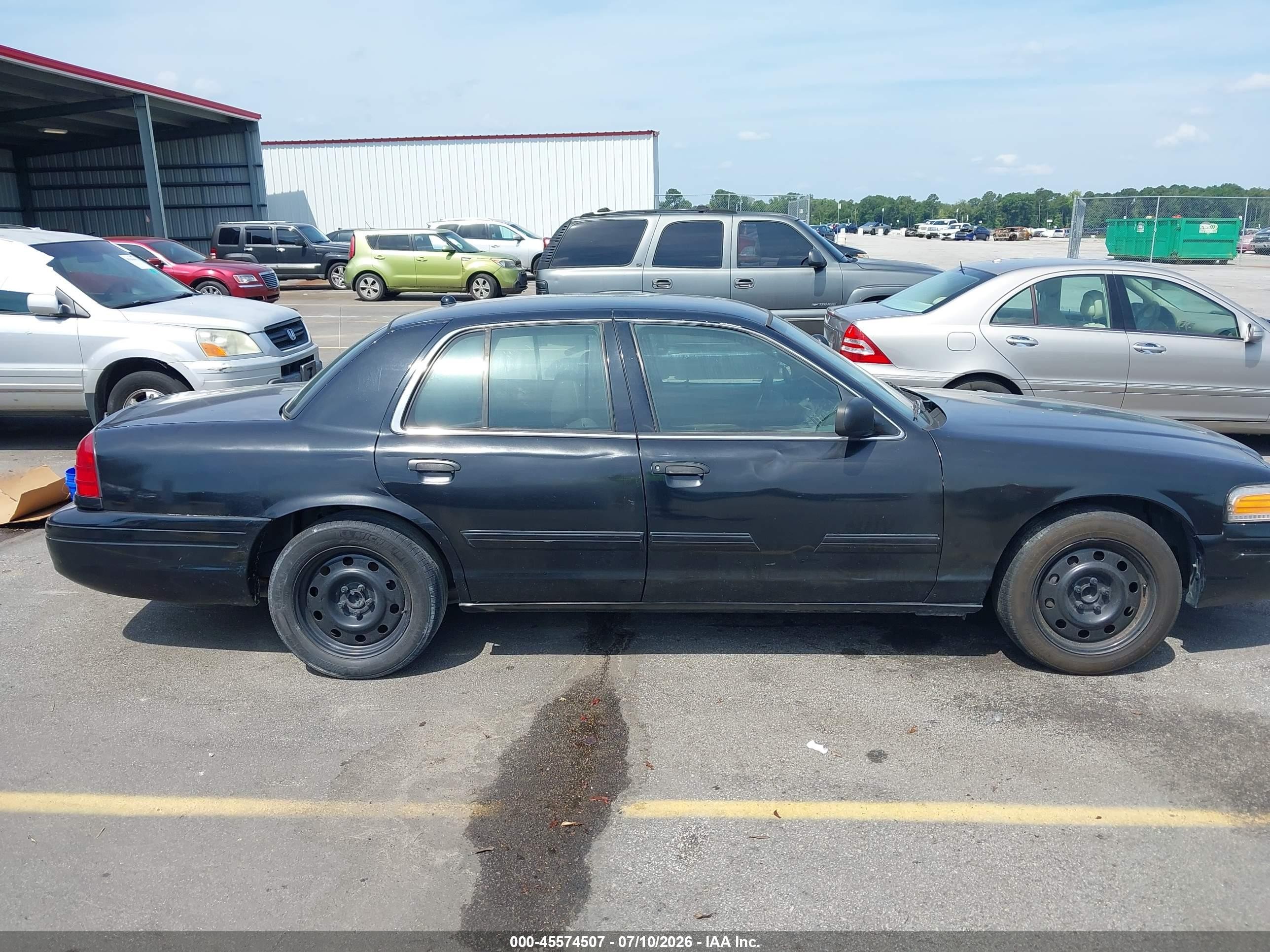 2010 Ford Crown Victoria Police/police Interceptor Black vin: 2FABP7BV5AX100397