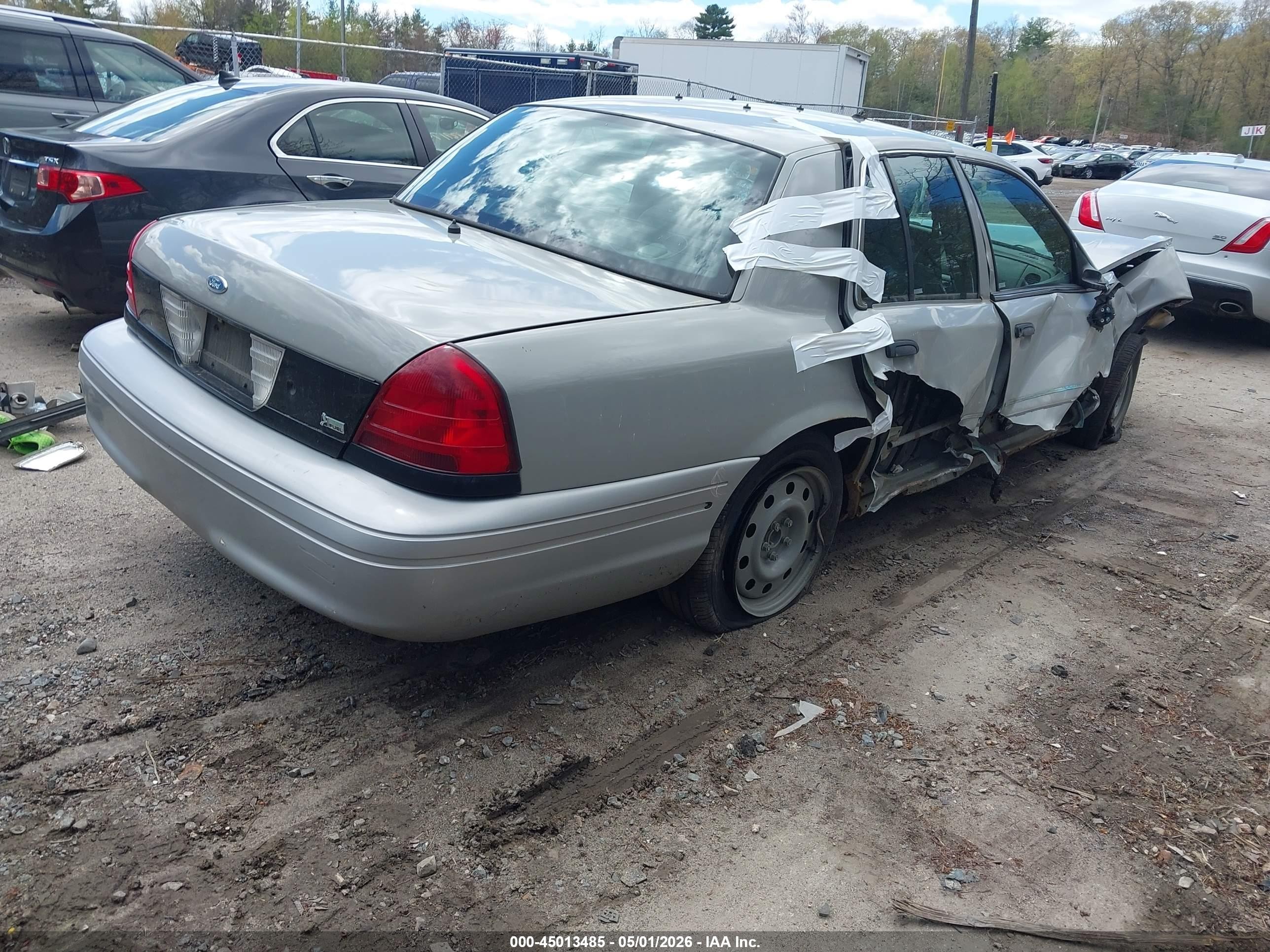 2010 Ford Crown Victoria Police/police Interceptor Серый vin: 2FABP7BV5AX103364