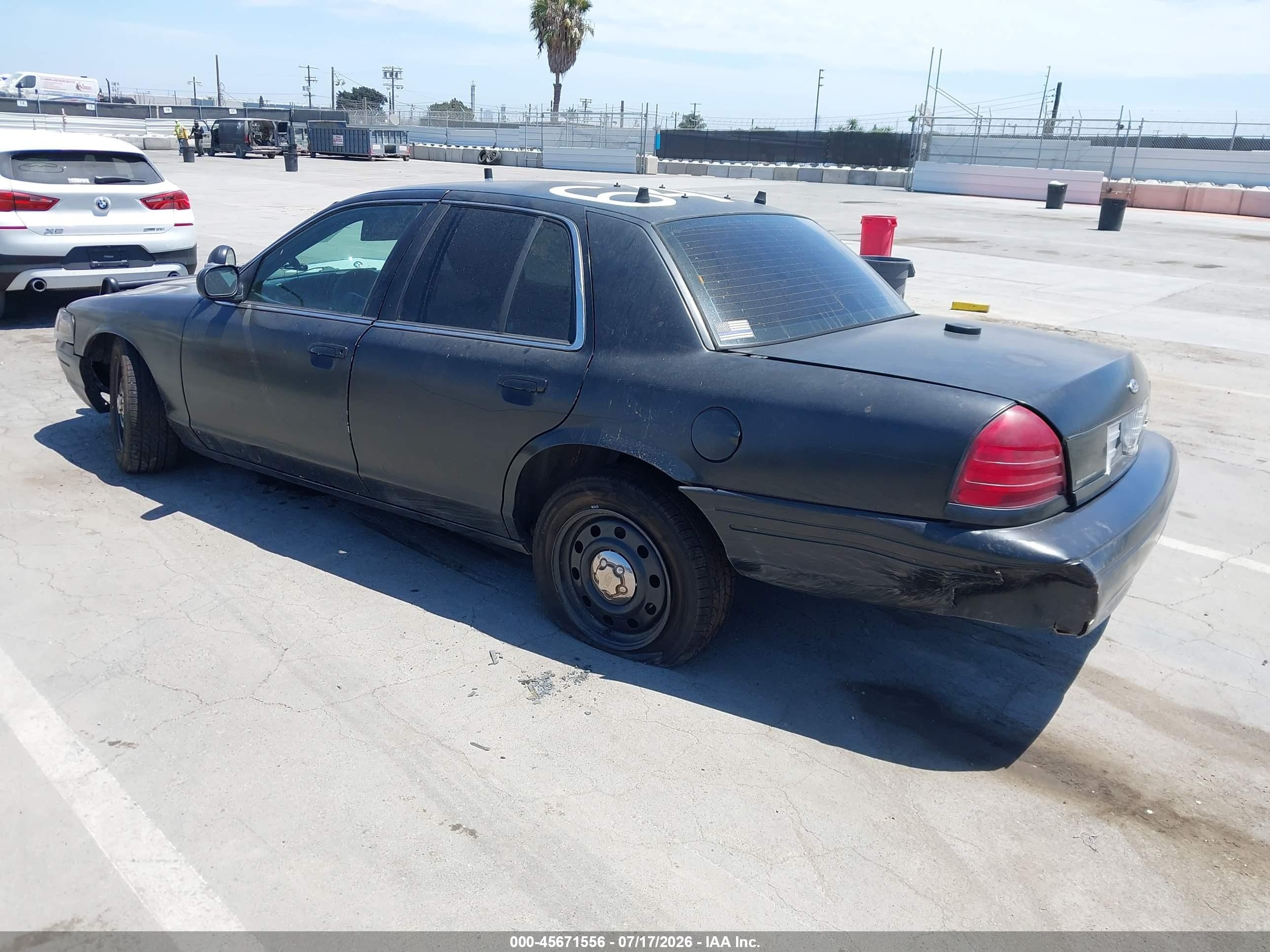 2010 Ford Crown Victoria Police/police Interceptor Black vin: 2FABP7BV5AX127597