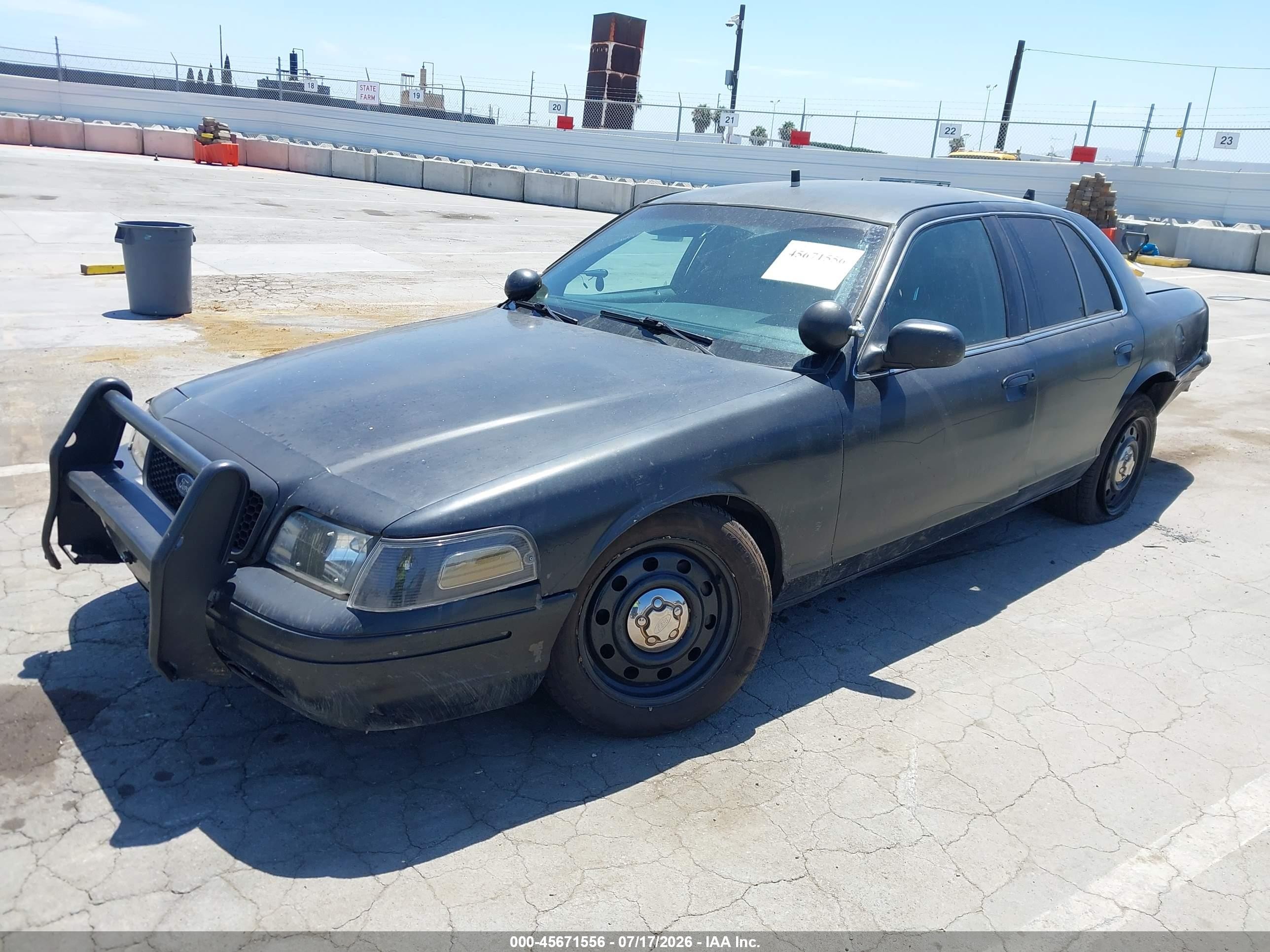 2010 Ford Crown Victoria Police/police Interceptor Black vin: 2FABP7BV5AX127597