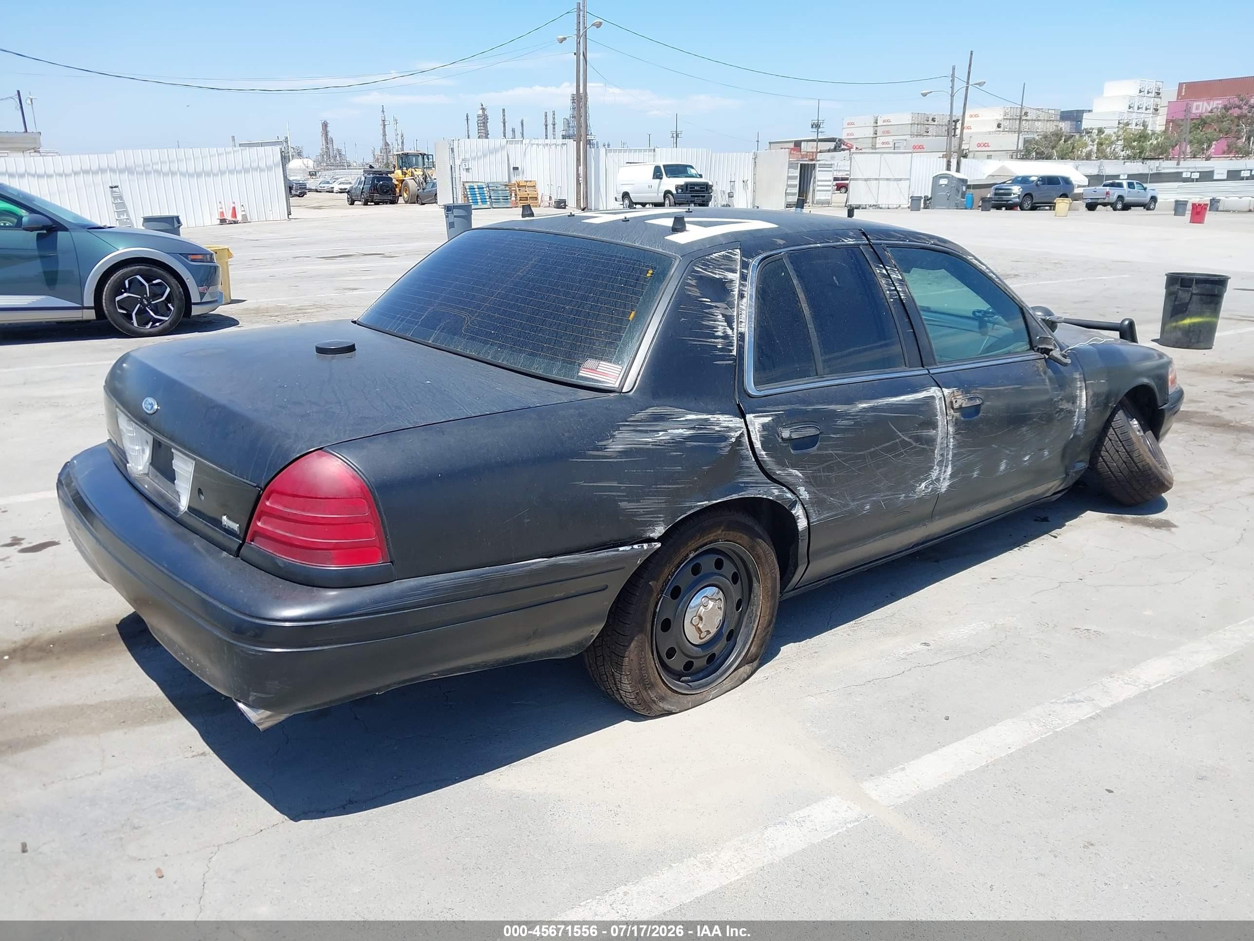 2010 Ford Crown Victoria Police/police Interceptor Black vin: 2FABP7BV5AX127597