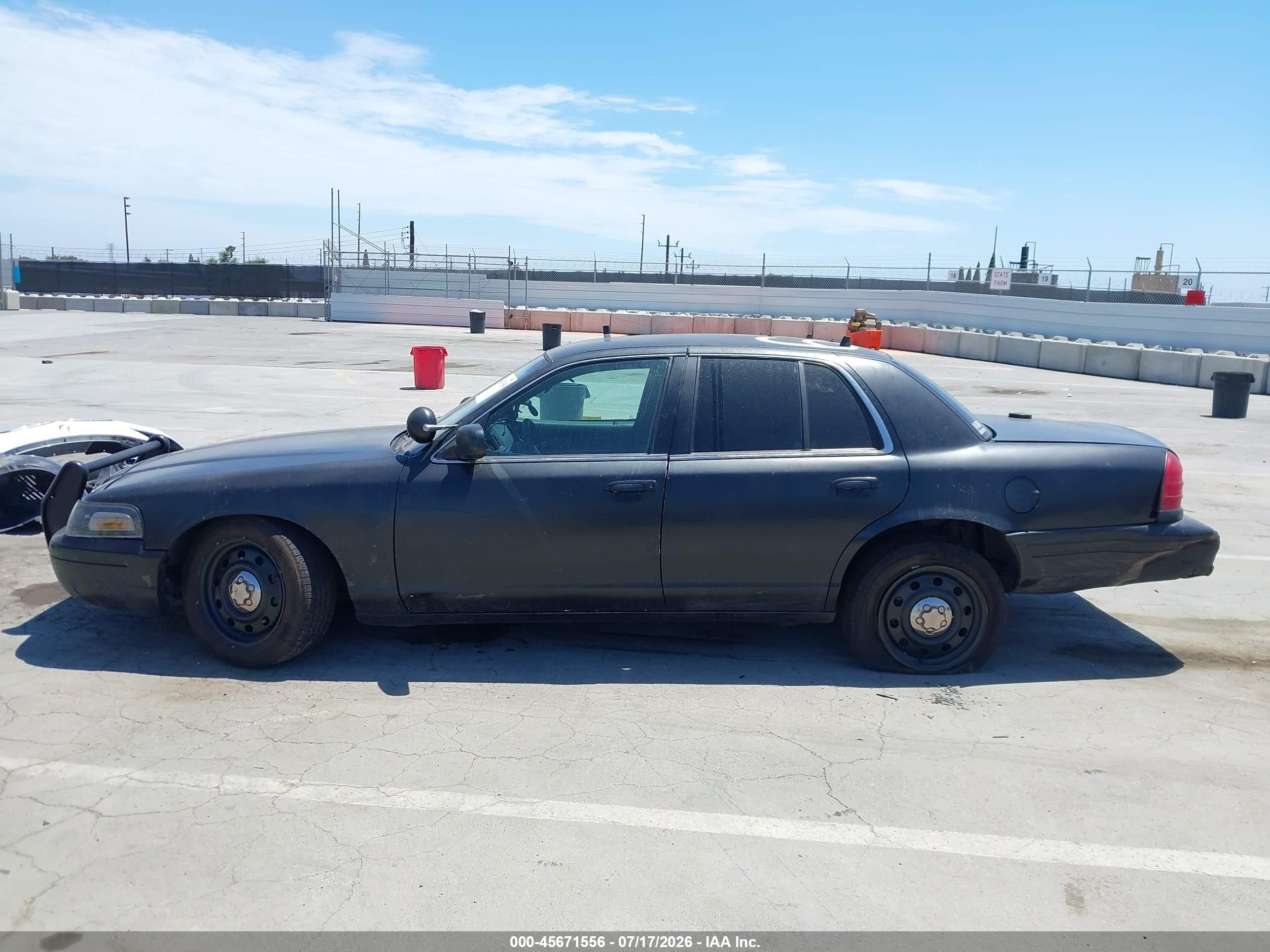 2010 Ford Crown Victoria Police/police Interceptor Black vin: 2FABP7BV5AX127597