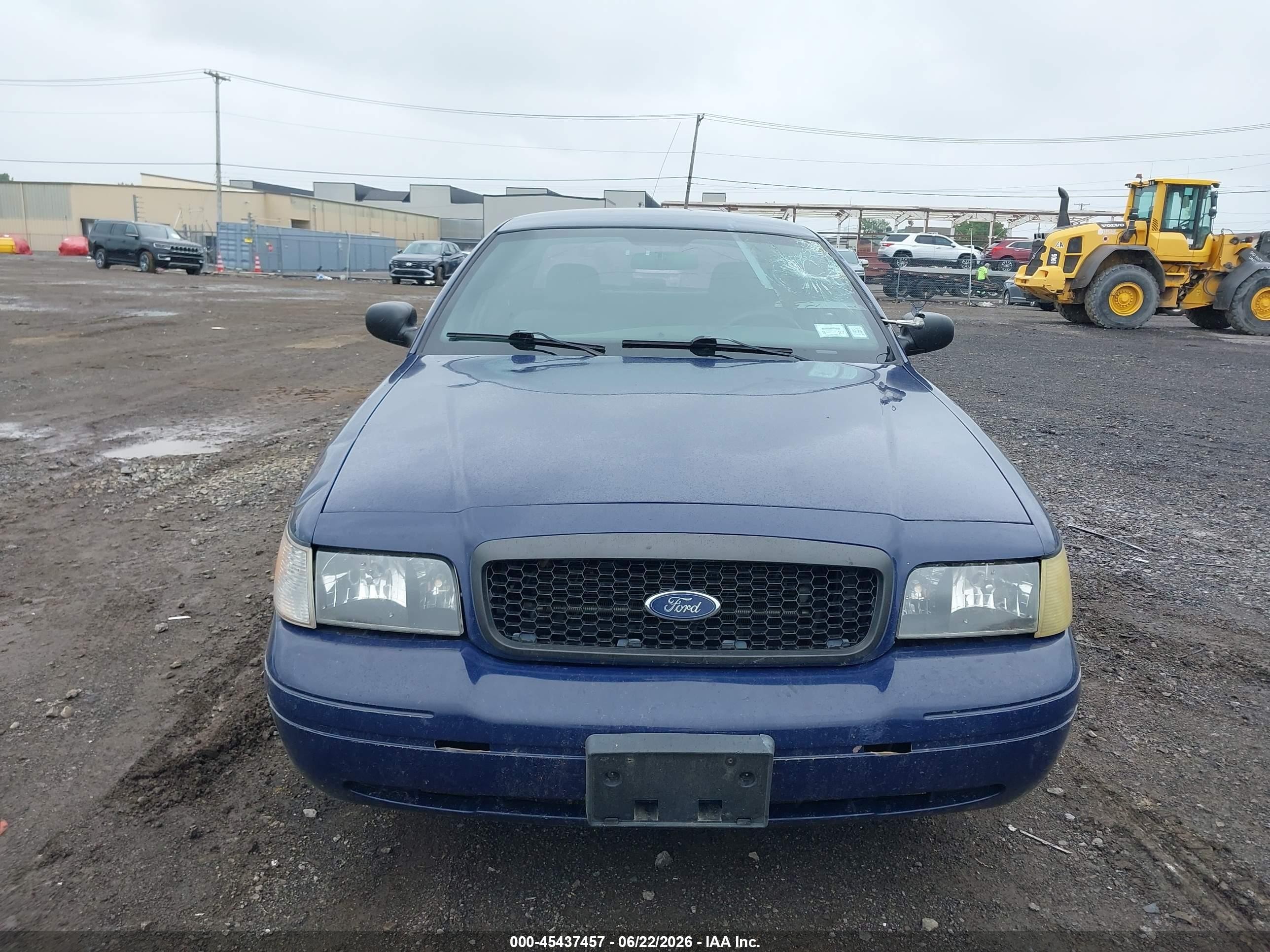 2010 Ford Crown Victoria Police/police Interceptor Blue vin: 2FABP7BV5AX132959