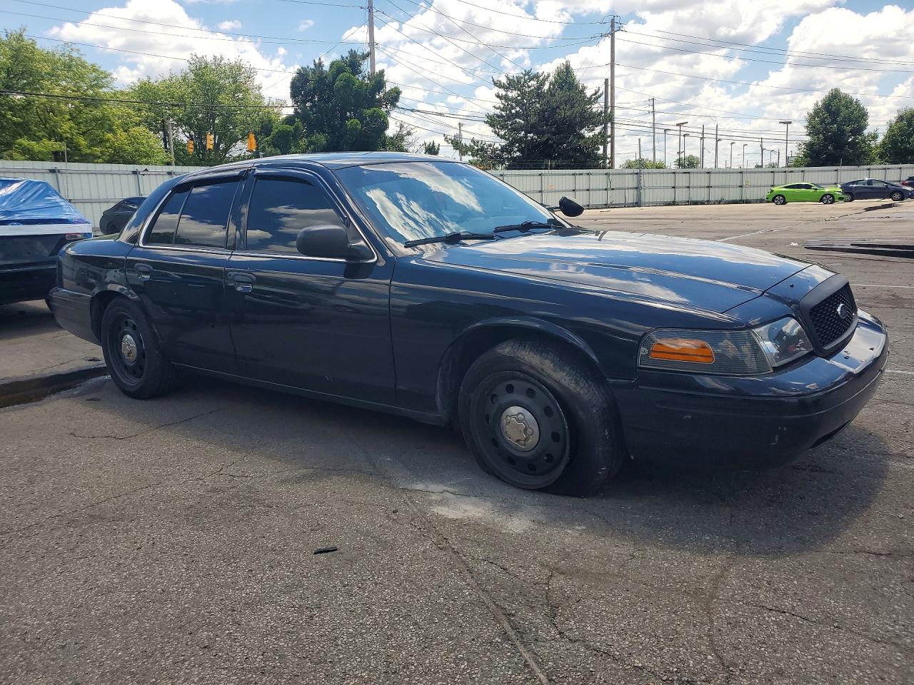 2011 Ford Crown Victoria Police Interceptor Черный vin: 2FABP7BV5BX168877