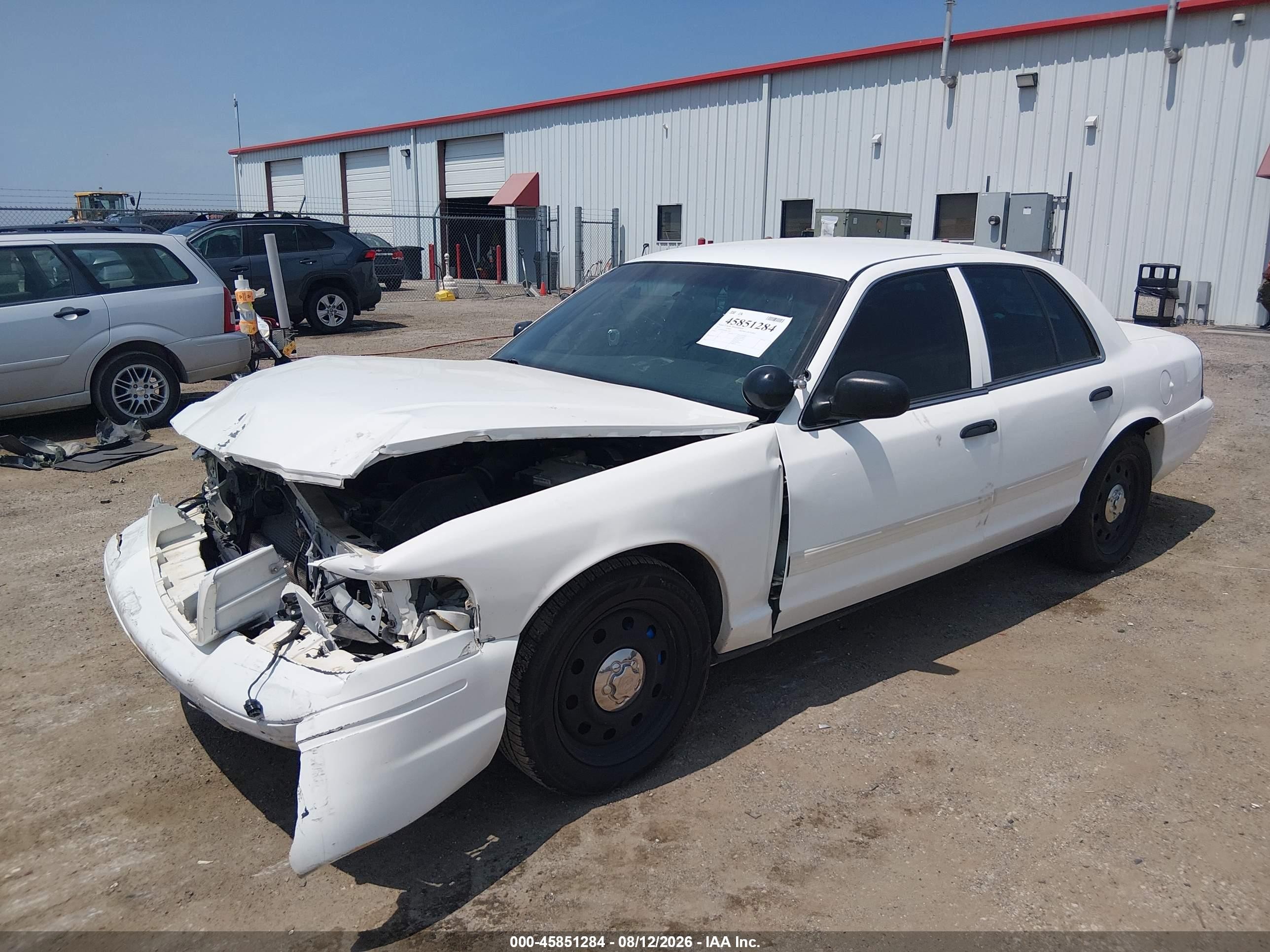 2011 Ford Crown Victoria Police Interceptor White vin: 2FABP7BV6BX112463