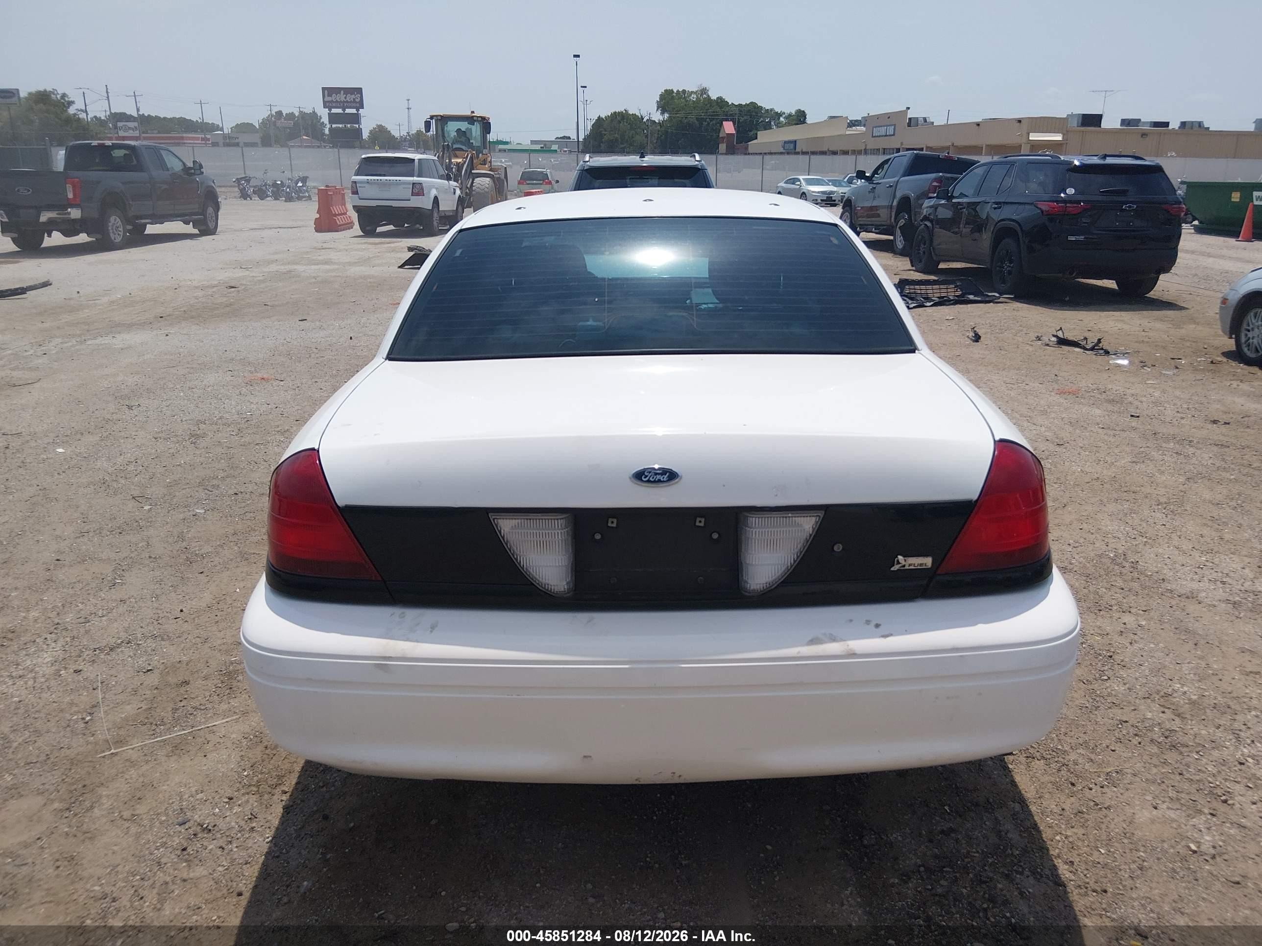 2011 Ford Crown Victoria Police Interceptor White vin: 2FABP7BV6BX112463