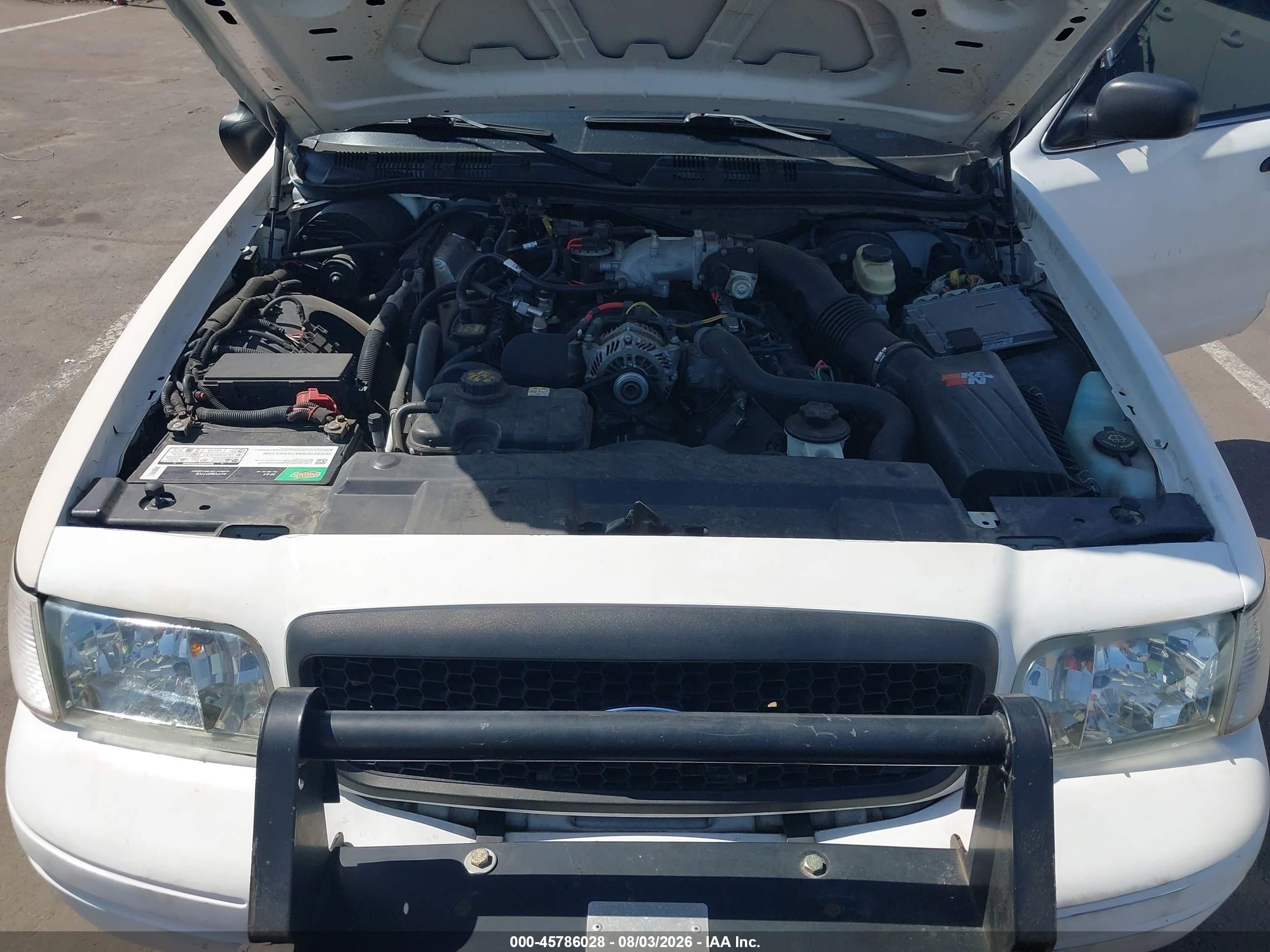 2011 Ford Crown Victoria Police Interceptor White vin: 2FABP7BV6BX119347