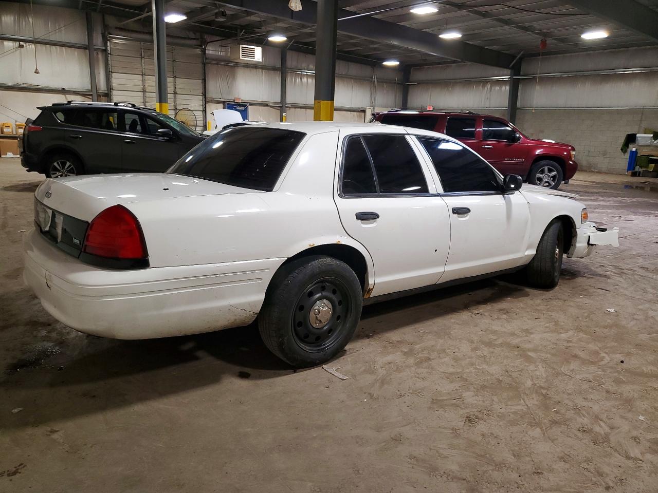 2011 Ford Crown Victoria Police Interceptor White vin: 2FABP7BV6BX134463