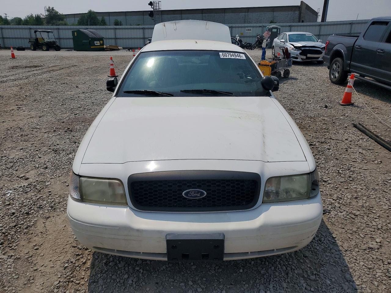 2011 Ford Crown Victoria Police Interceptor White vin: 2FABP7BV6BX168967