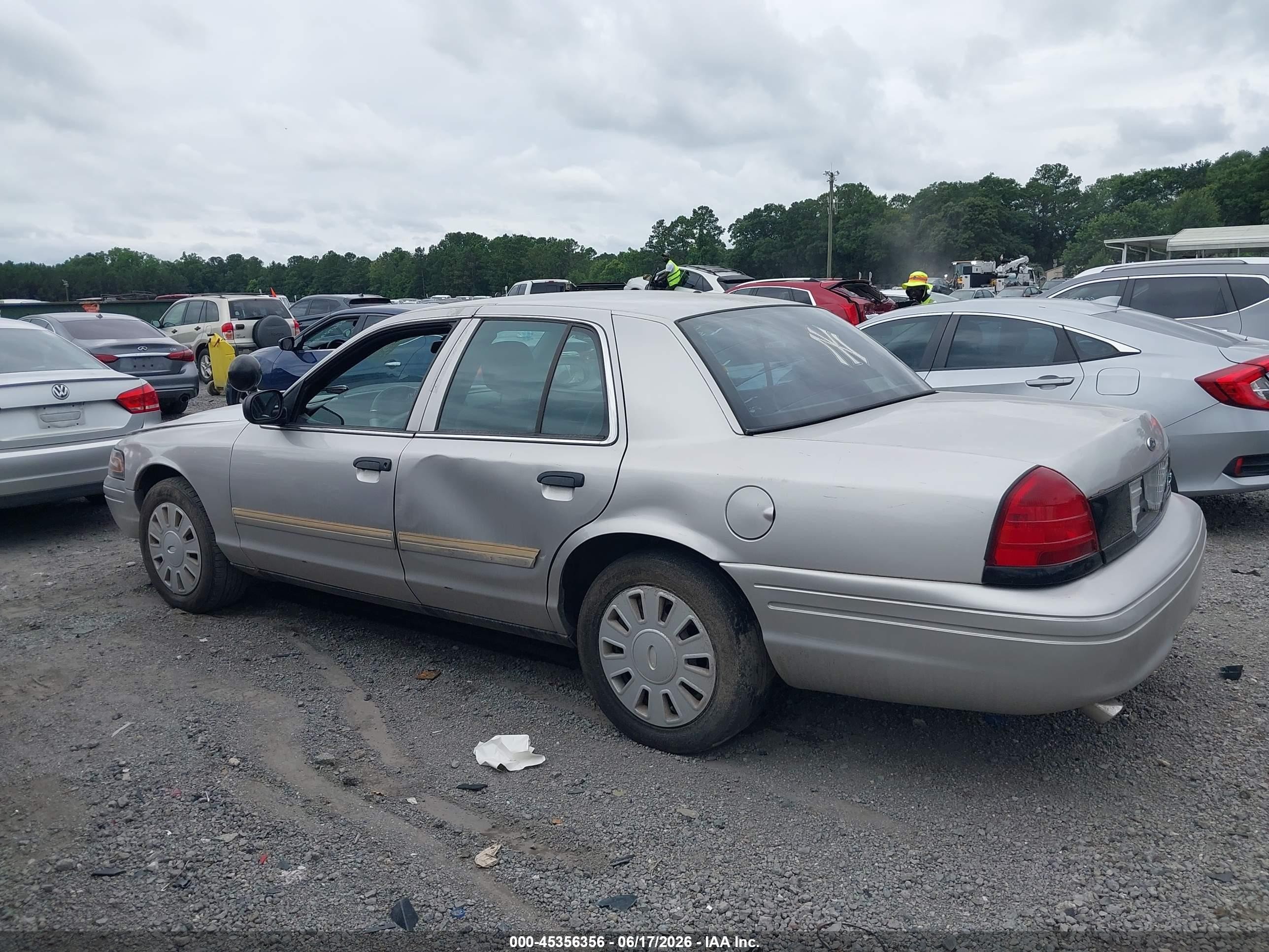 2010 Ford Crown Victoria Police/police Interceptor Silver vin: 2FABP7BV7AX118710