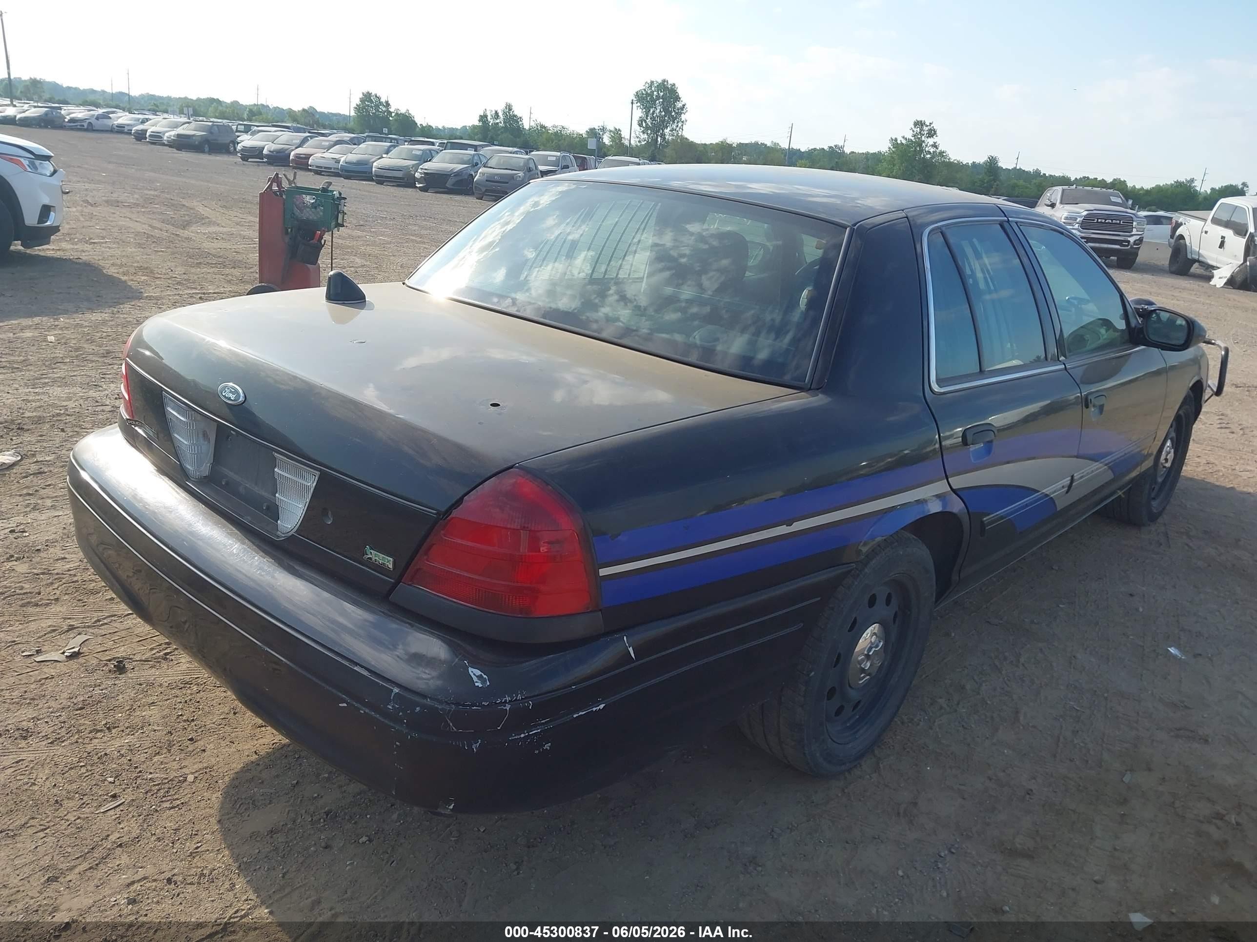 2010 Ford Crown Victoria Police/police Interceptor Black vin: 2FABP7BV7AX121459