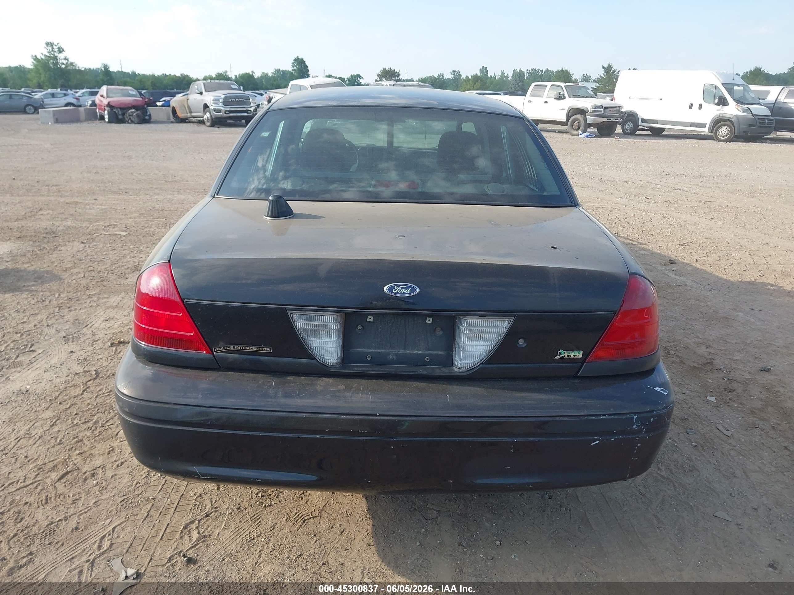2010 Ford Crown Victoria Police/police Interceptor Black vin: 2FABP7BV7AX121459