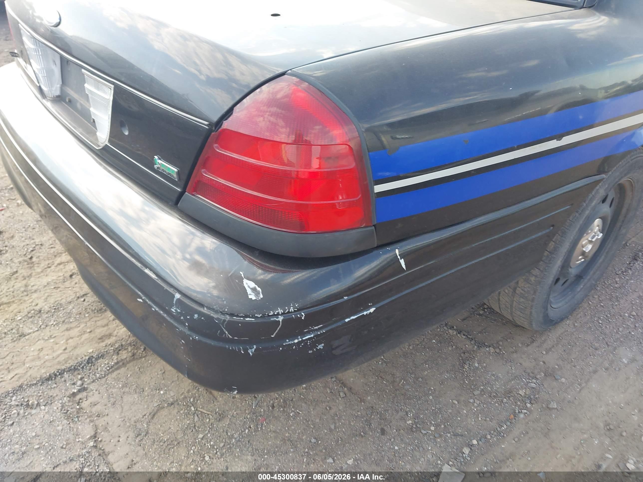 2010 Ford Crown Victoria Police/police Interceptor Black vin: 2FABP7BV7AX121459