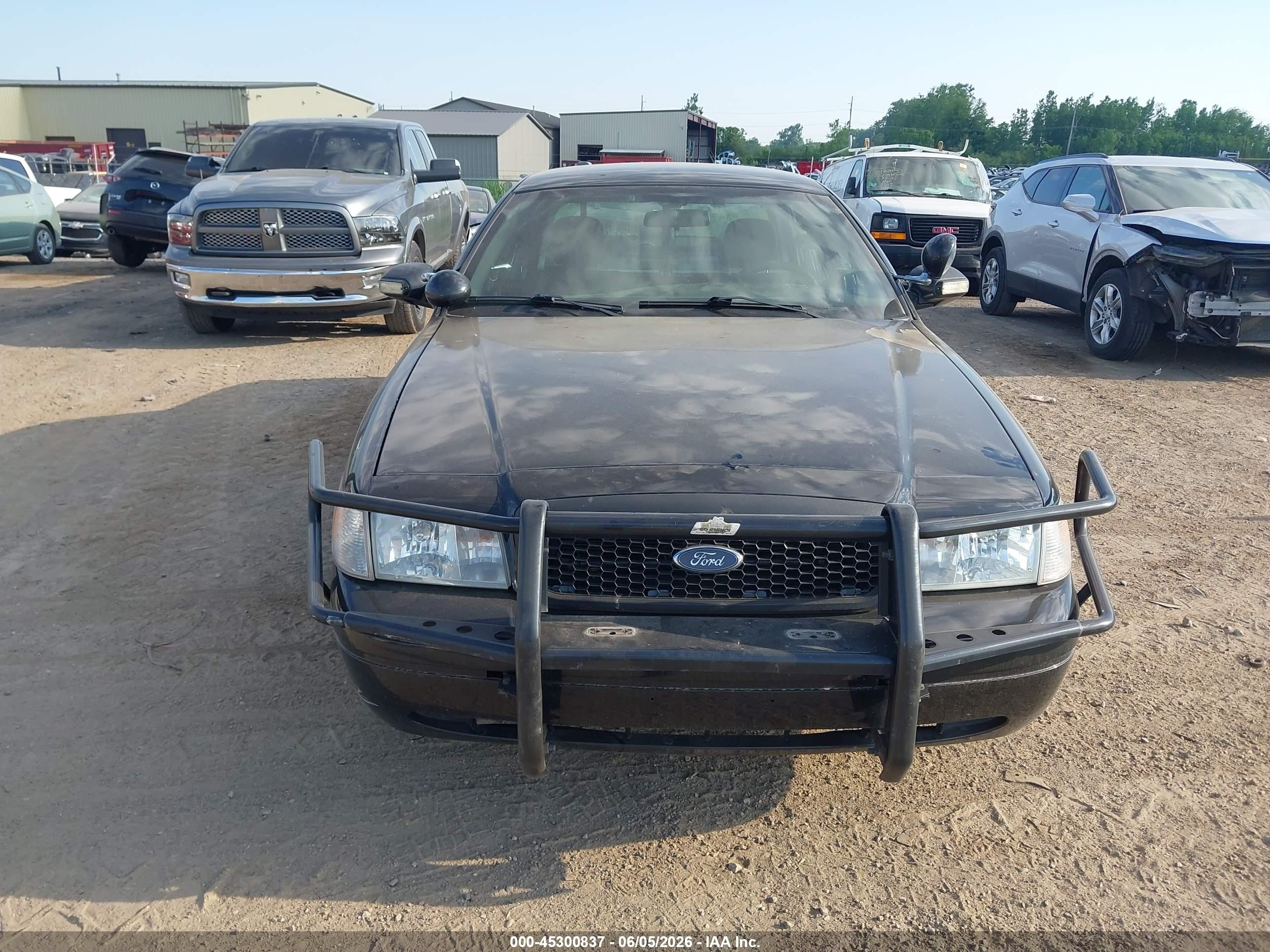 2010 Ford Crown Victoria Police/police Interceptor Black vin: 2FABP7BV7AX121459