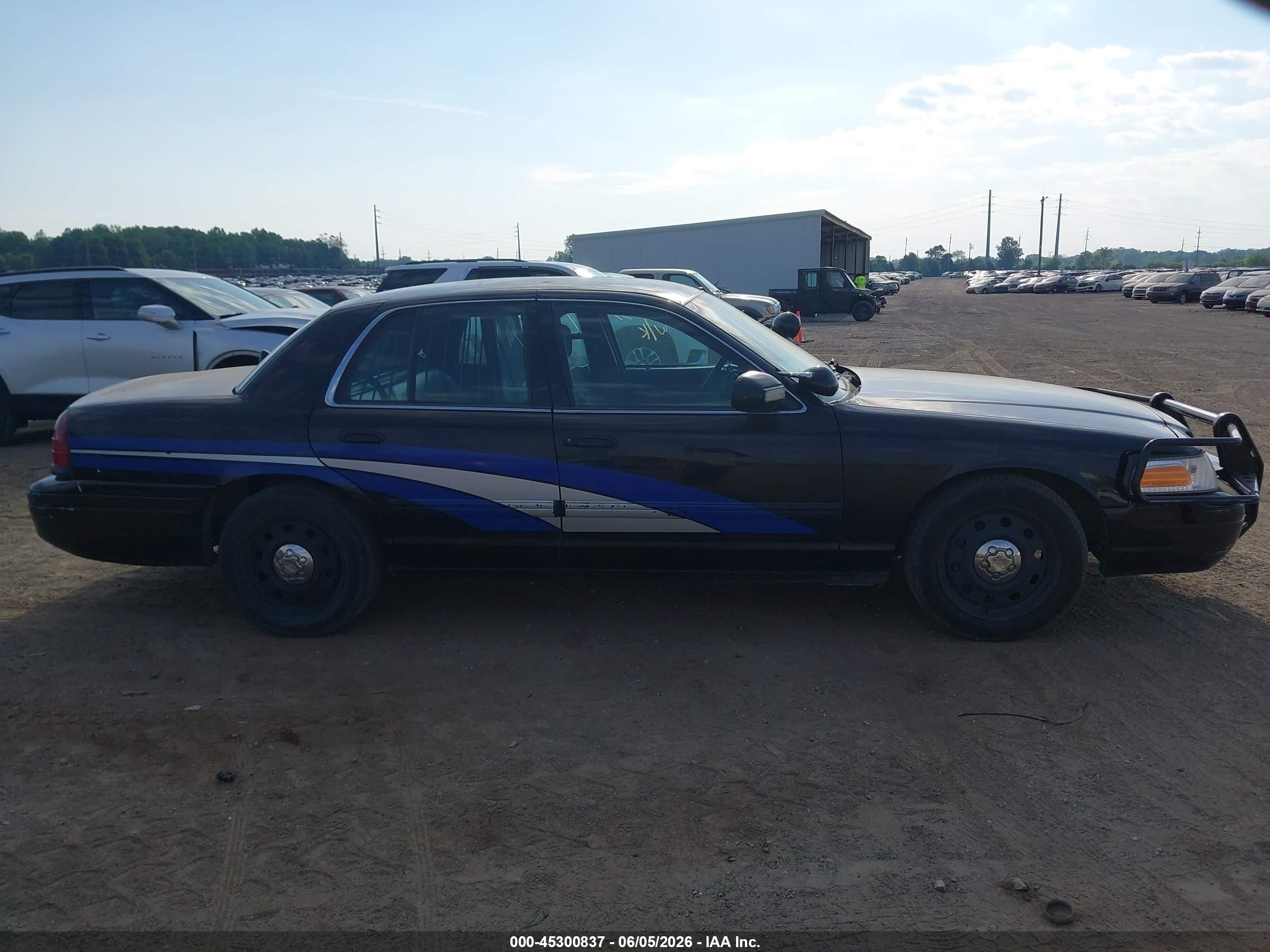 2010 Ford Crown Victoria Police/police Interceptor Black vin: 2FABP7BV7AX121459