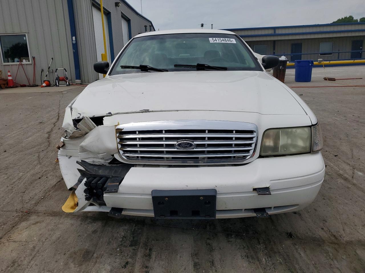 2010 Ford Crown Victoria Police Interceptor White vin: 2FABP7BV7AX129044