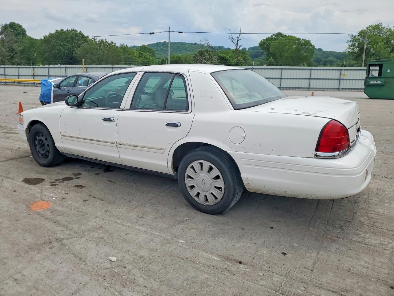 2010 Ford Crown Victoria Police Interceptor White vin: 2FABP7BV7AX129044