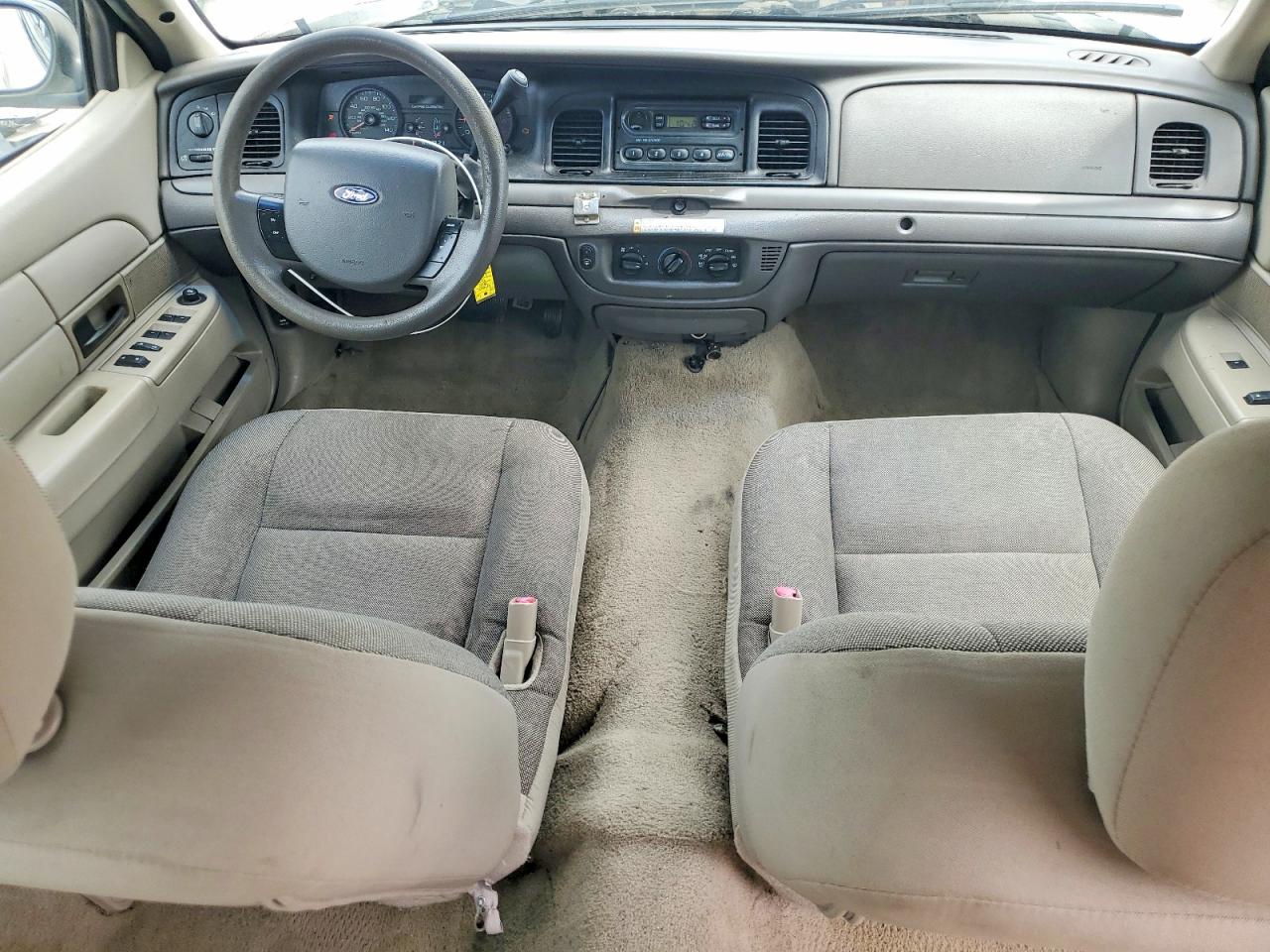2010 Ford Crown Victoria Police Interceptor White vin: 2FABP7BV7AX129044