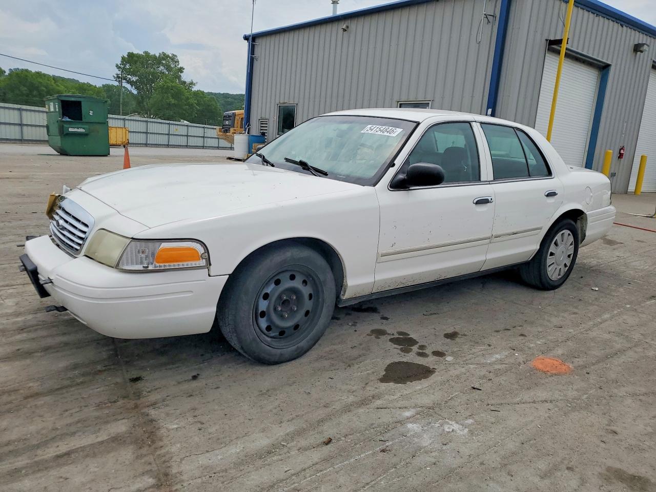 2010 Ford Crown Victoria Police Interceptor White vin: 2FABP7BV7AX129044