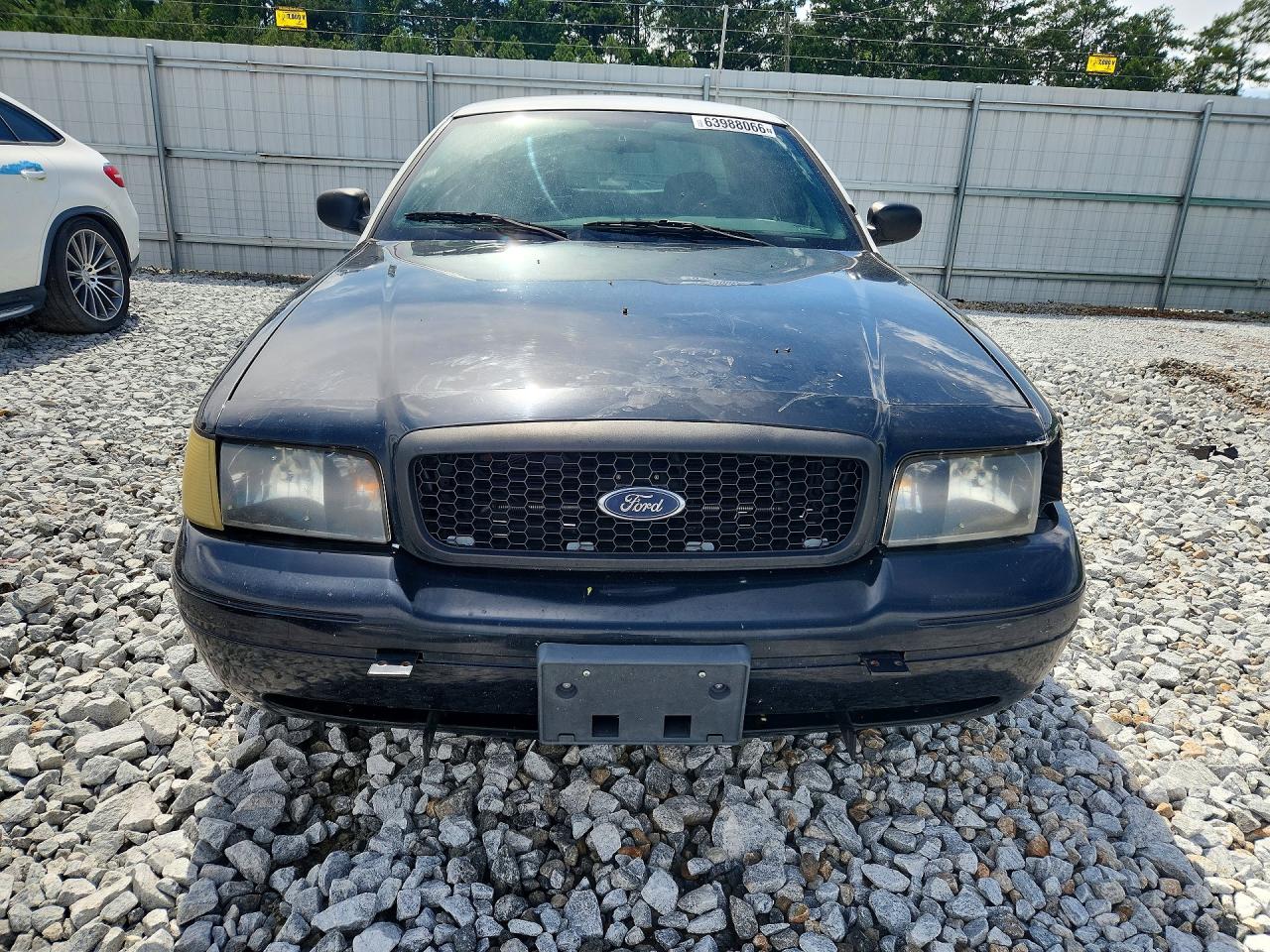 2011 Ford Crown Victoria Police Interceptor Black vin: 2FABP7BV7BX152454