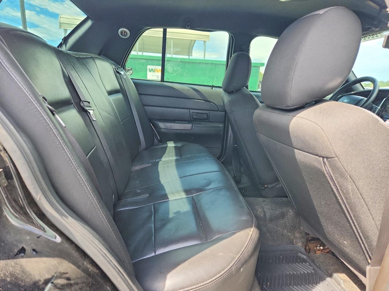 2011 Ford Crown Victoria Police Interceptor Black vin: 2FABP7BV7BX152454