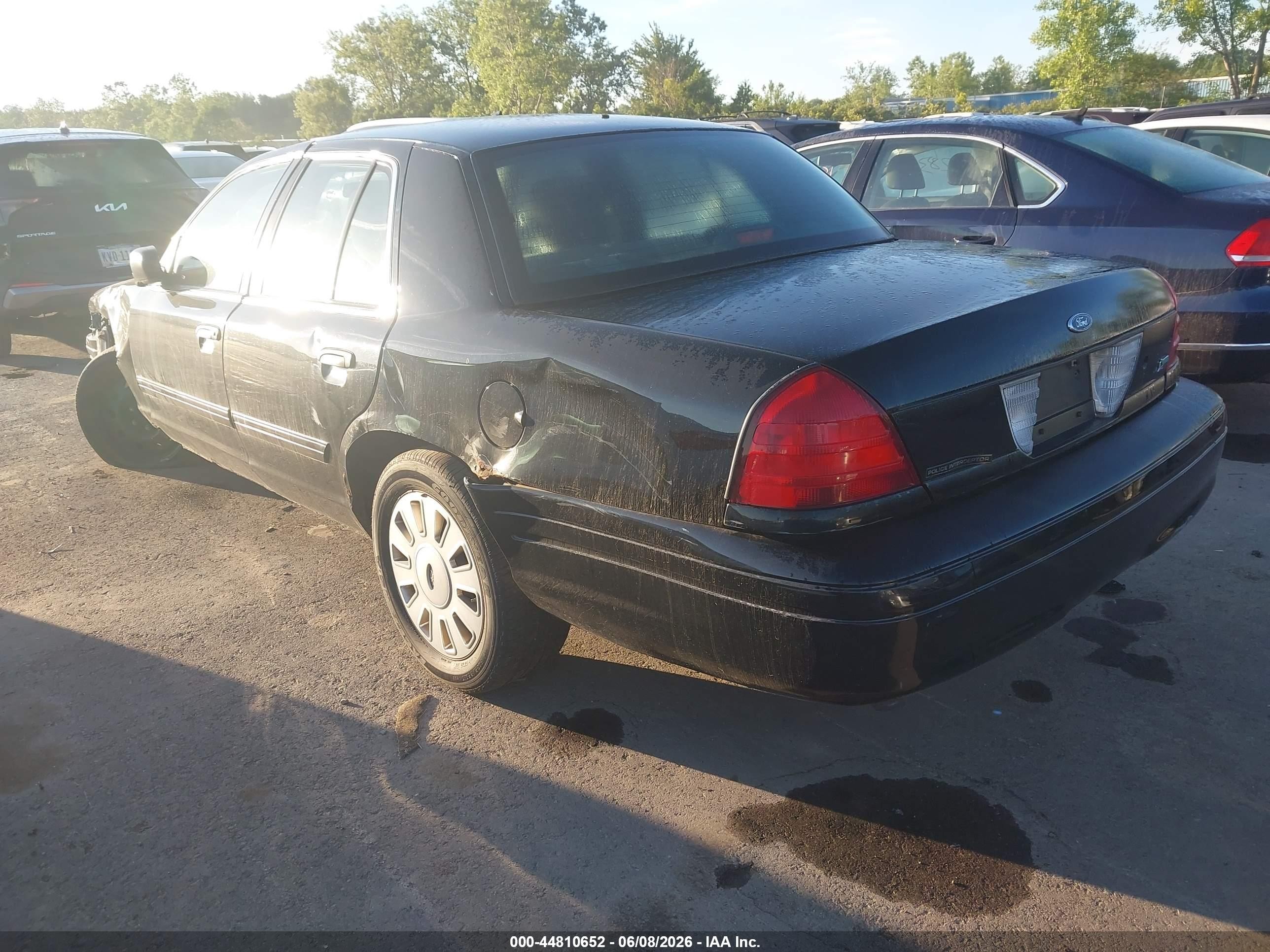 2011 Ford Crown Victoria Police Interceptor Black vin: 2FABP7BV7BX172767