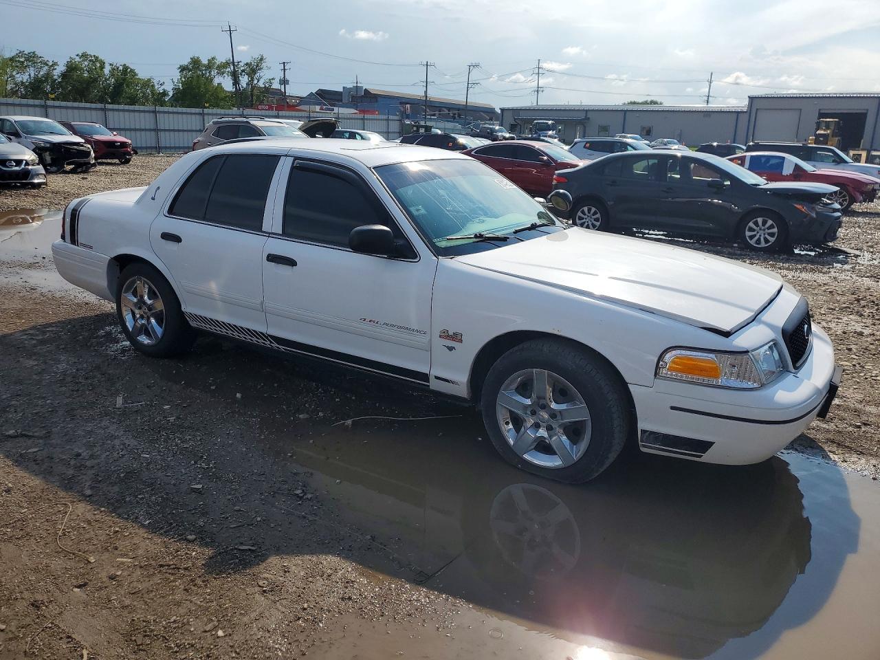 2010 Ford Crown Victoria Police Interceptor White vin: 2FABP7BV8AX110955