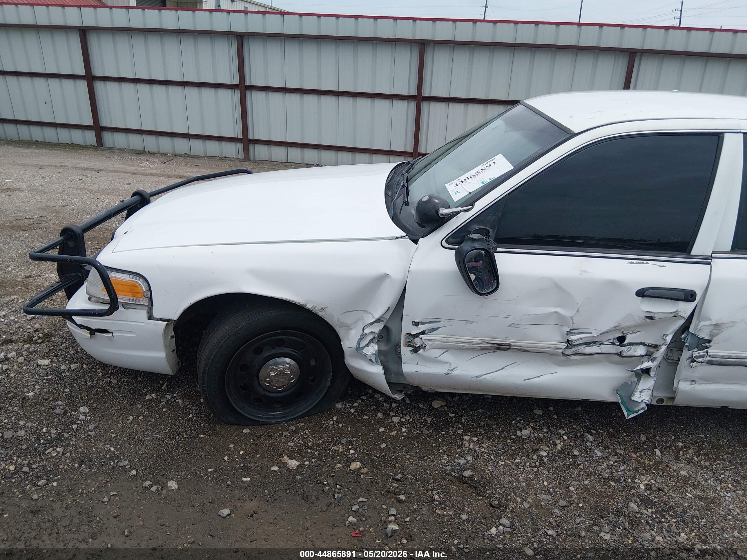 2010 Ford Crown Victoria Police/police Interceptor Белый vin: 2FABP7BV8AX119249