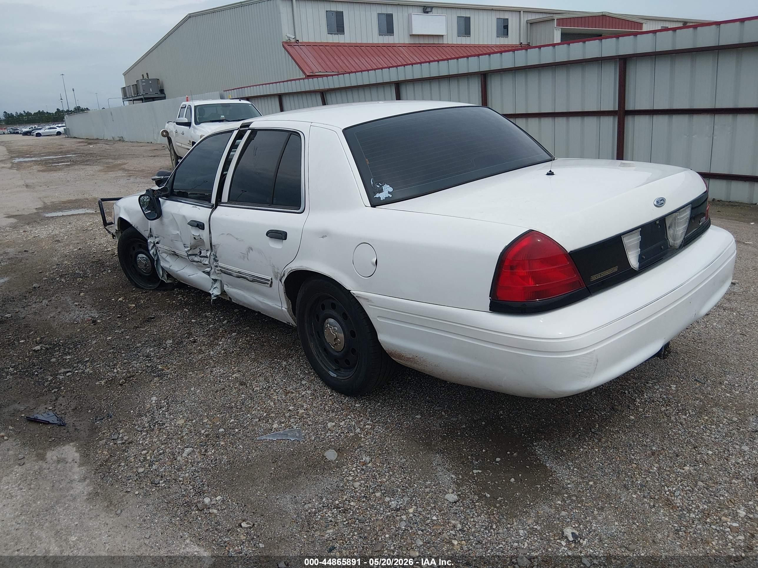 2010 Ford Crown Victoria Police/police Interceptor Белый vin: 2FABP7BV8AX119249