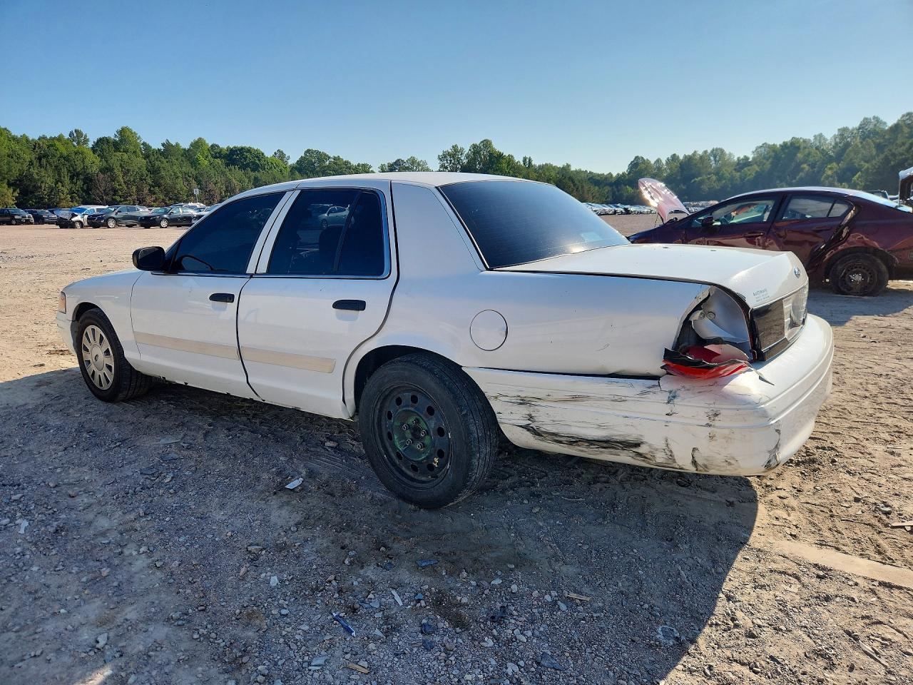 2011 Ford Crown Victoria Police Interceptor White vin: 2FABP7BV8BX115669
