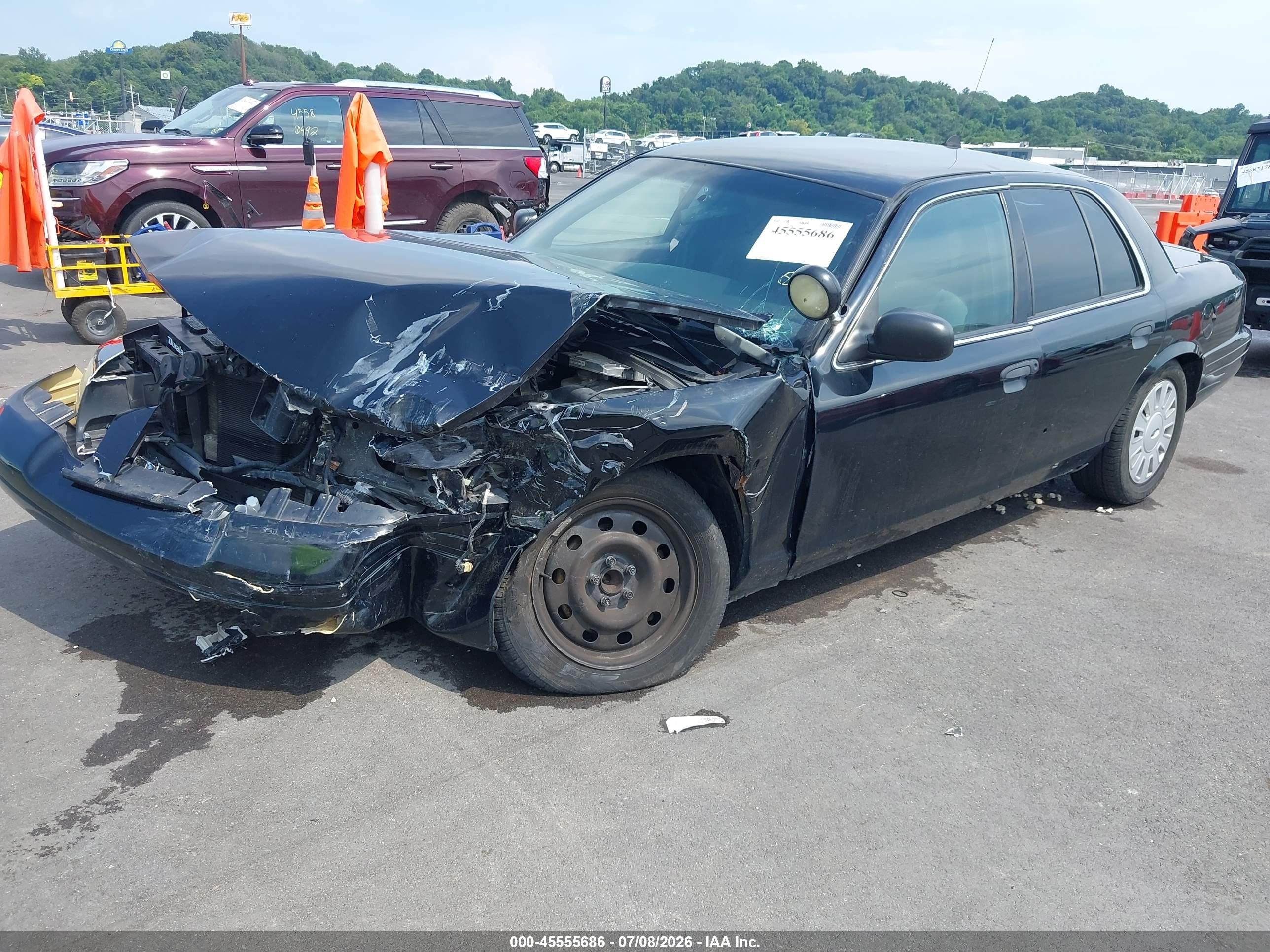 2011 Ford Crown Victoria Police/police Interceptor Black vin: 2FABP7BV9BX157266