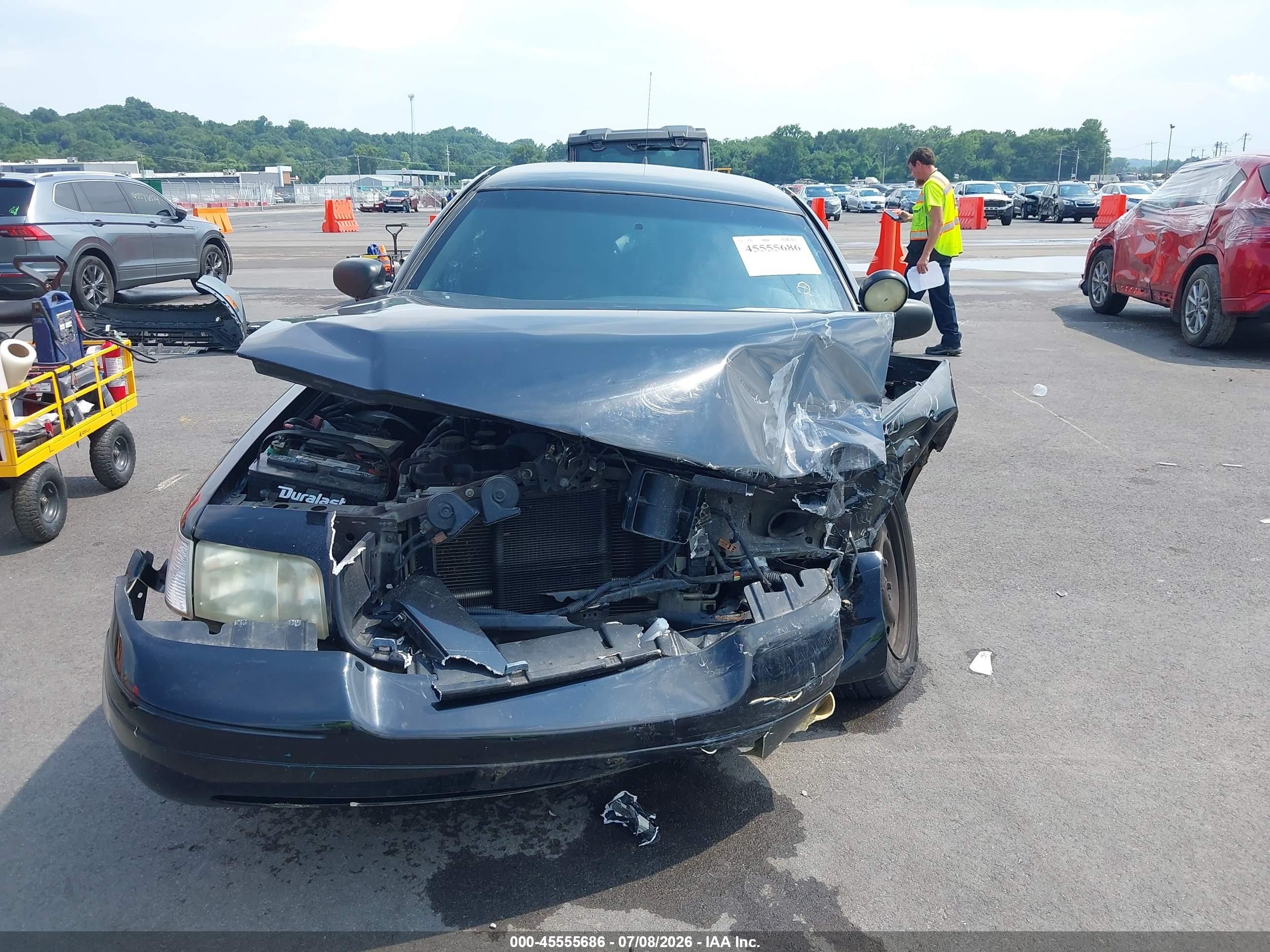 2011 Ford Crown Victoria Police/police Interceptor Black vin: 2FABP7BV9BX157266