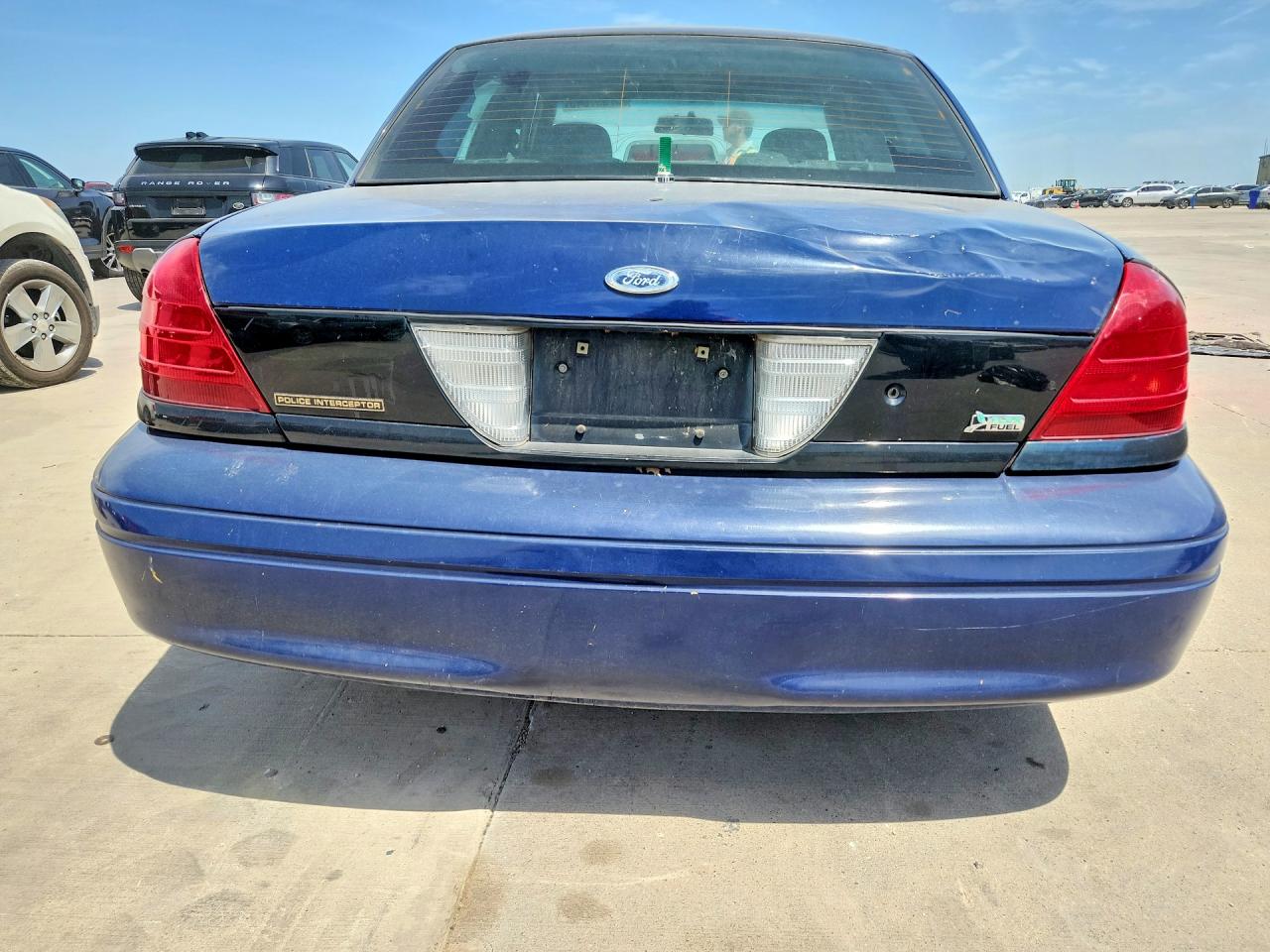 2010 Ford Crown Victoria Police Interceptor Синий vin: 2FABP7BVXAX117616