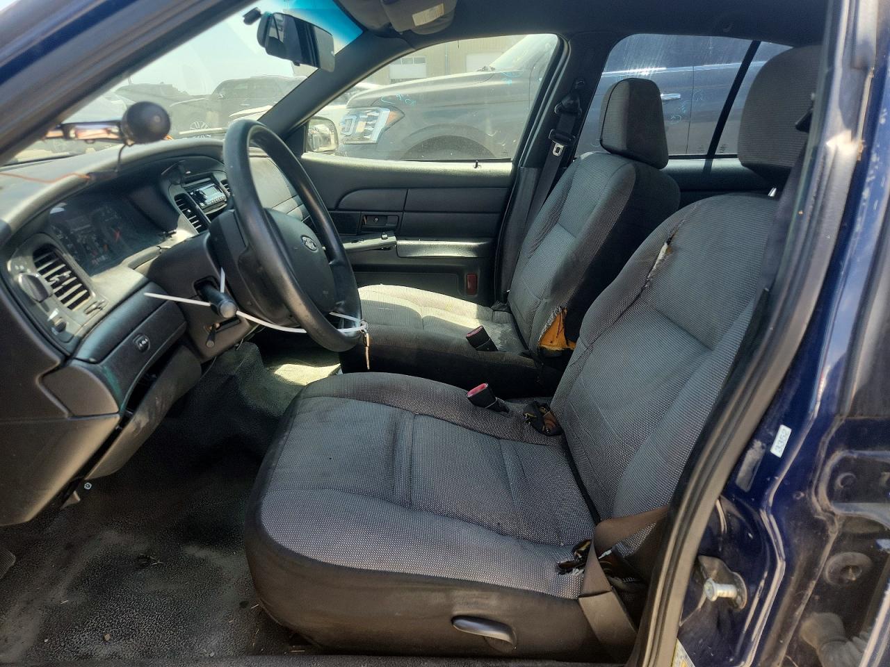 2010 Ford Crown Victoria Police Interceptor Синий vin: 2FABP7BVXAX117616