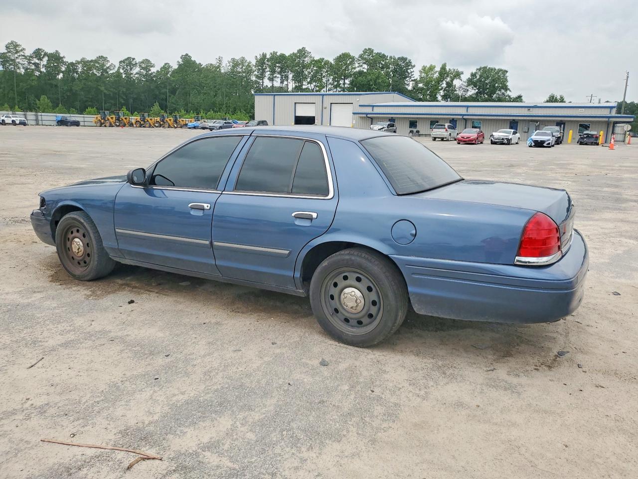 2010 Ford Crown Victoria Police Interceptor Blue vin: 2FABP7BVXAX141558