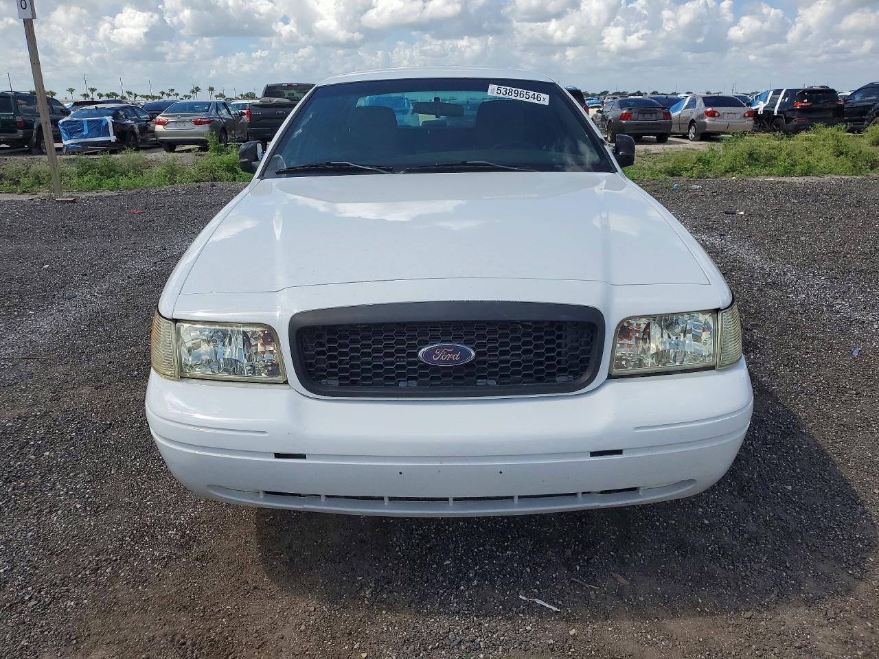 2011 Ford Crown Victoria Police Interceptor White vin: 2FABP7BVXBX167319
