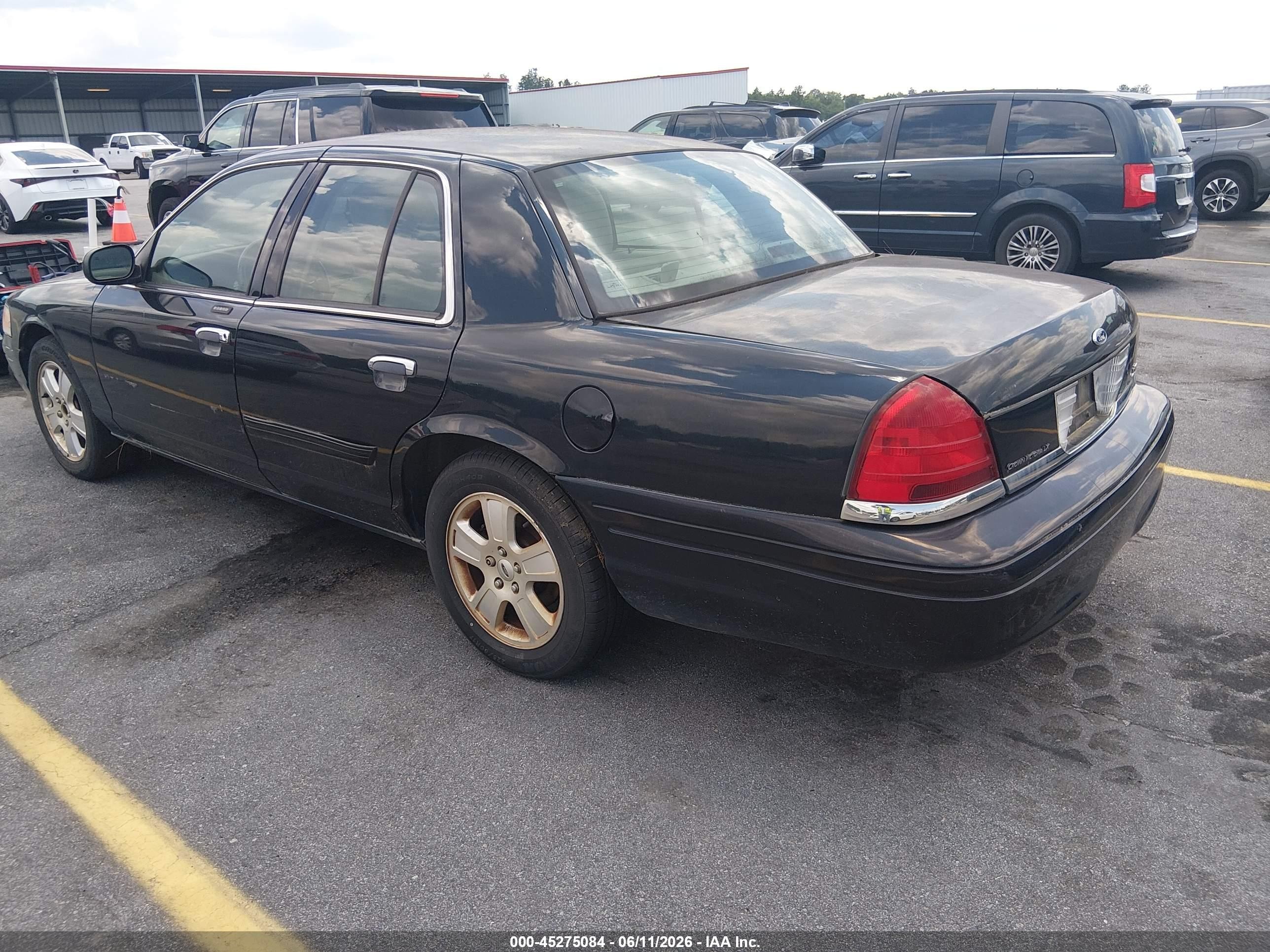 2011 Ford Crown Victoria Lx Black vin: 2FABP7EV3BX184782