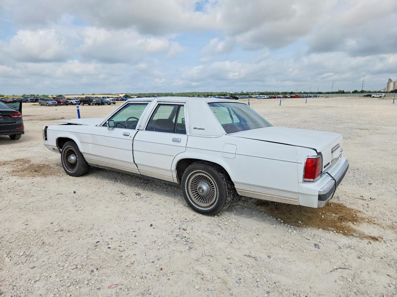 1991 Ford Crown Victoria Lx White vin: 2FACP74F9MX169463