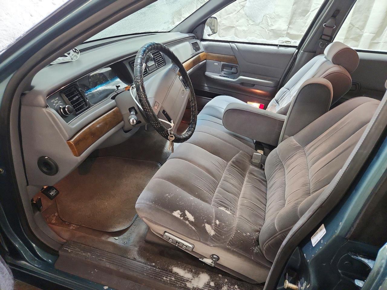 1993 Ford Crown Victoria Lx Blue vin: 2FACP74W1PX202251