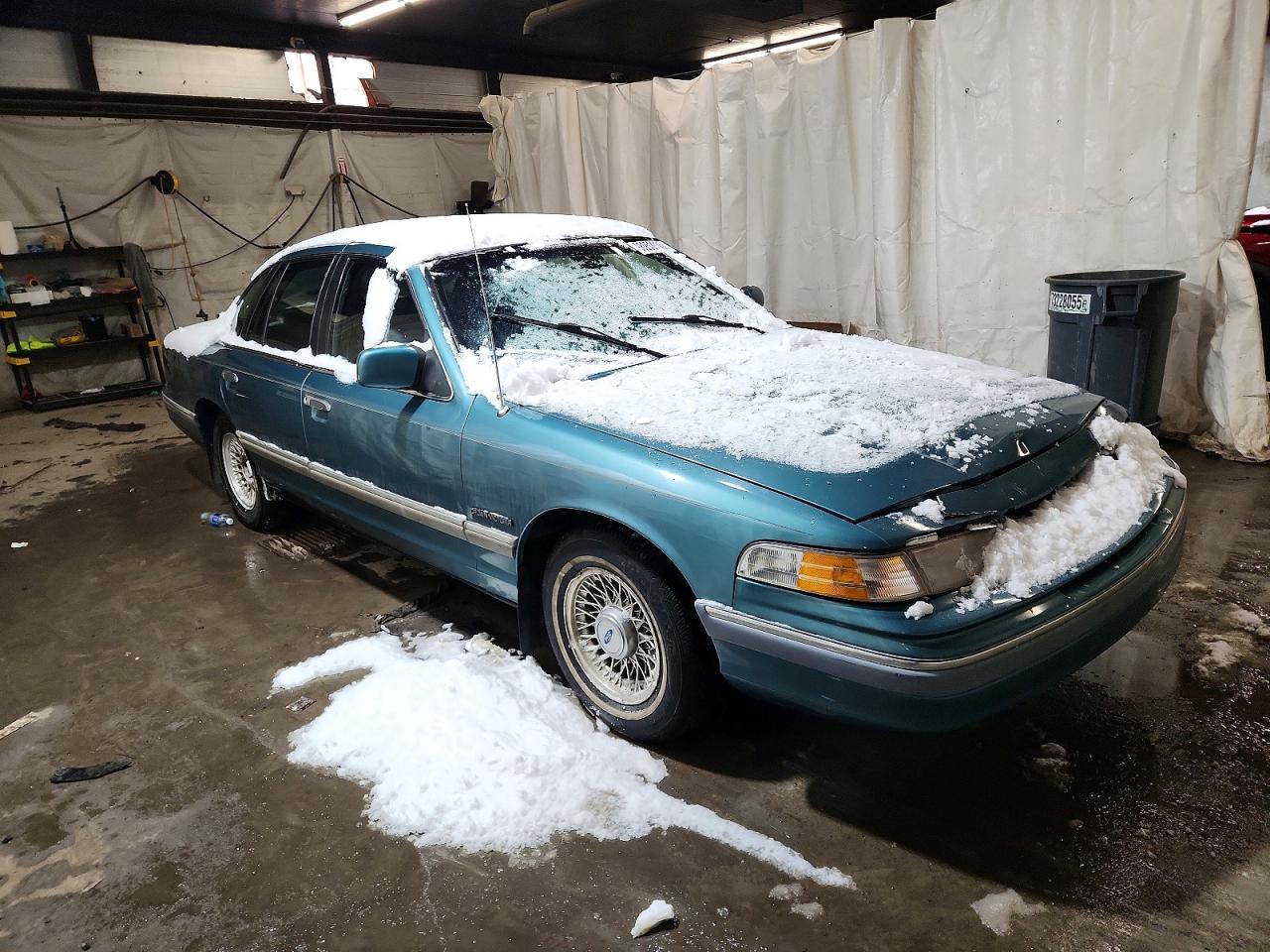 1993 Ford Crown Victoria Lx Blue vin: 2FACP74W1PX202251