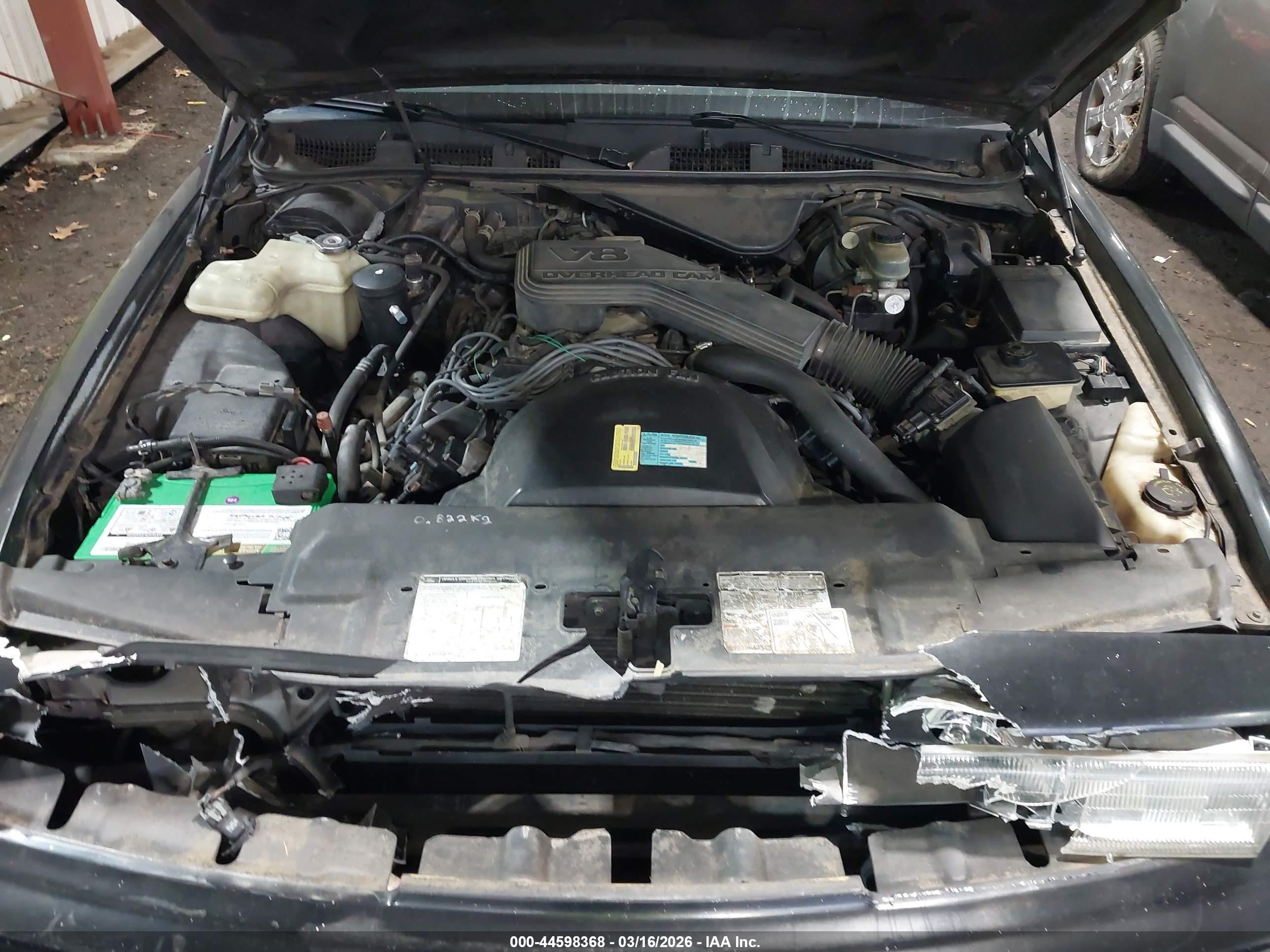 1992 Ford Crown Victoria Lx Black vin: 2FACP74W2NX181343