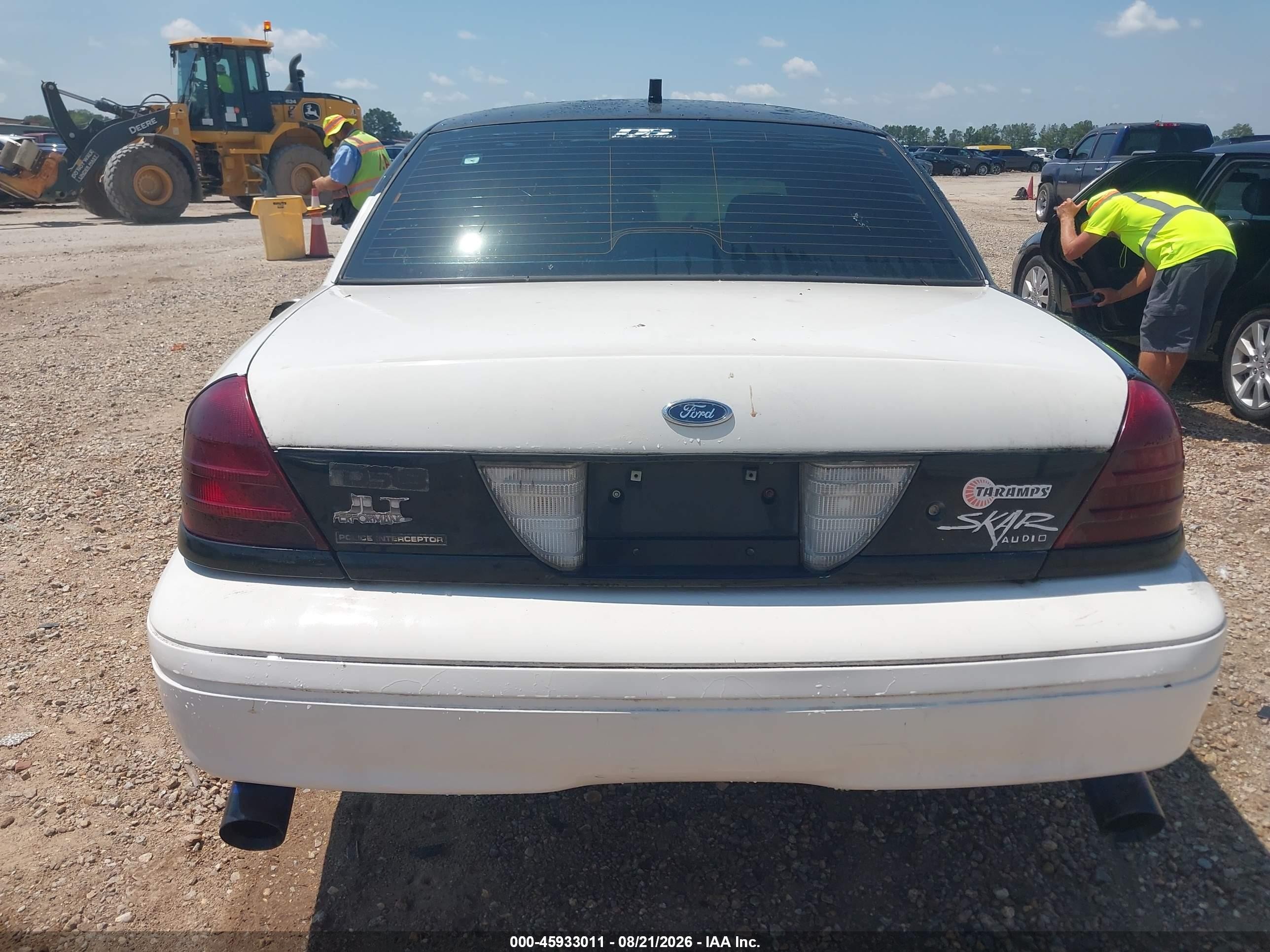 2008 Ford Crown Victoria Police/police Interceptor Black vin: 2FAFP71V08X133174