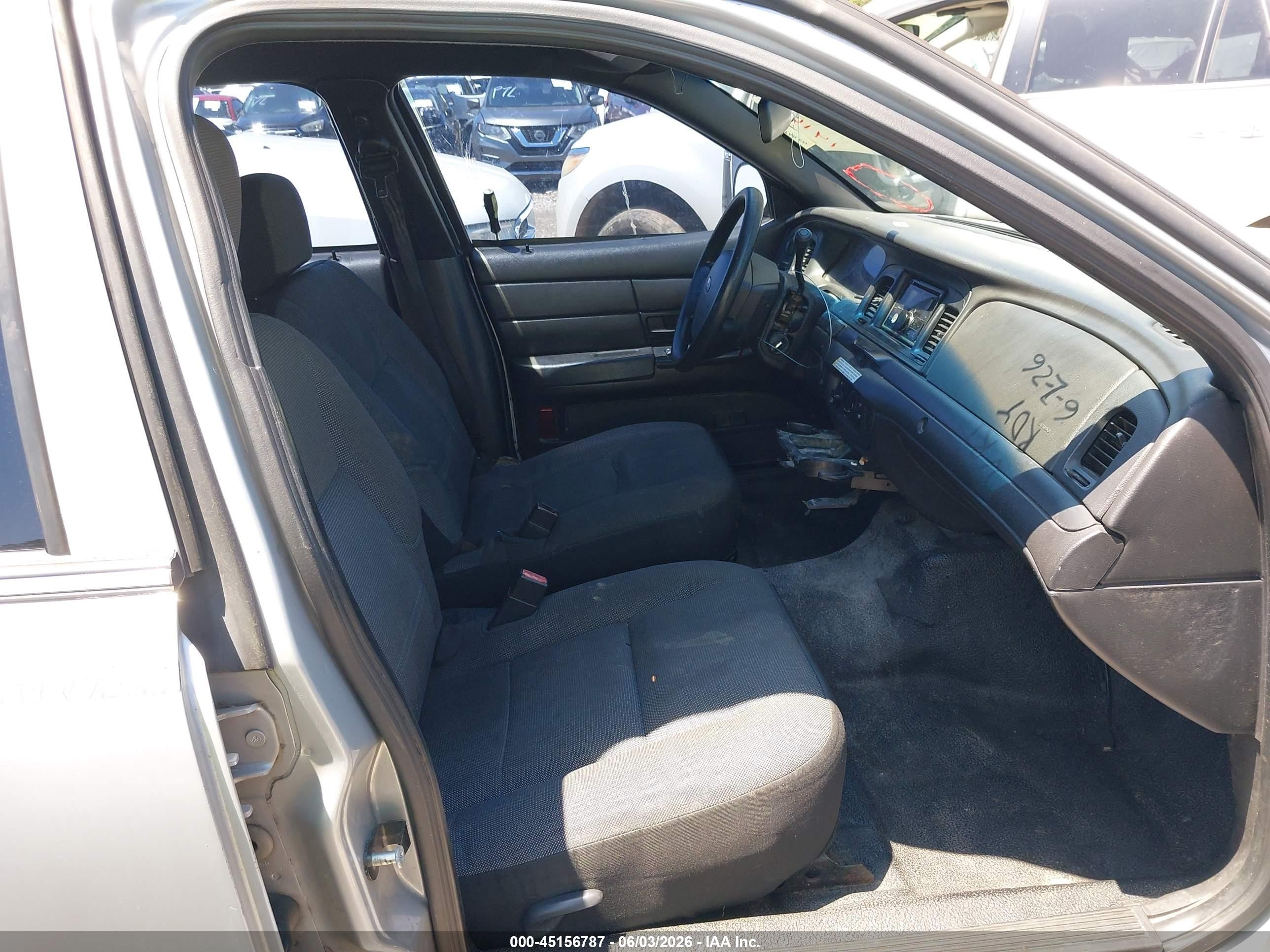 2008 Ford Crown Victoria Police/police Interceptor Серый vin: 2FAFP71V68X141697