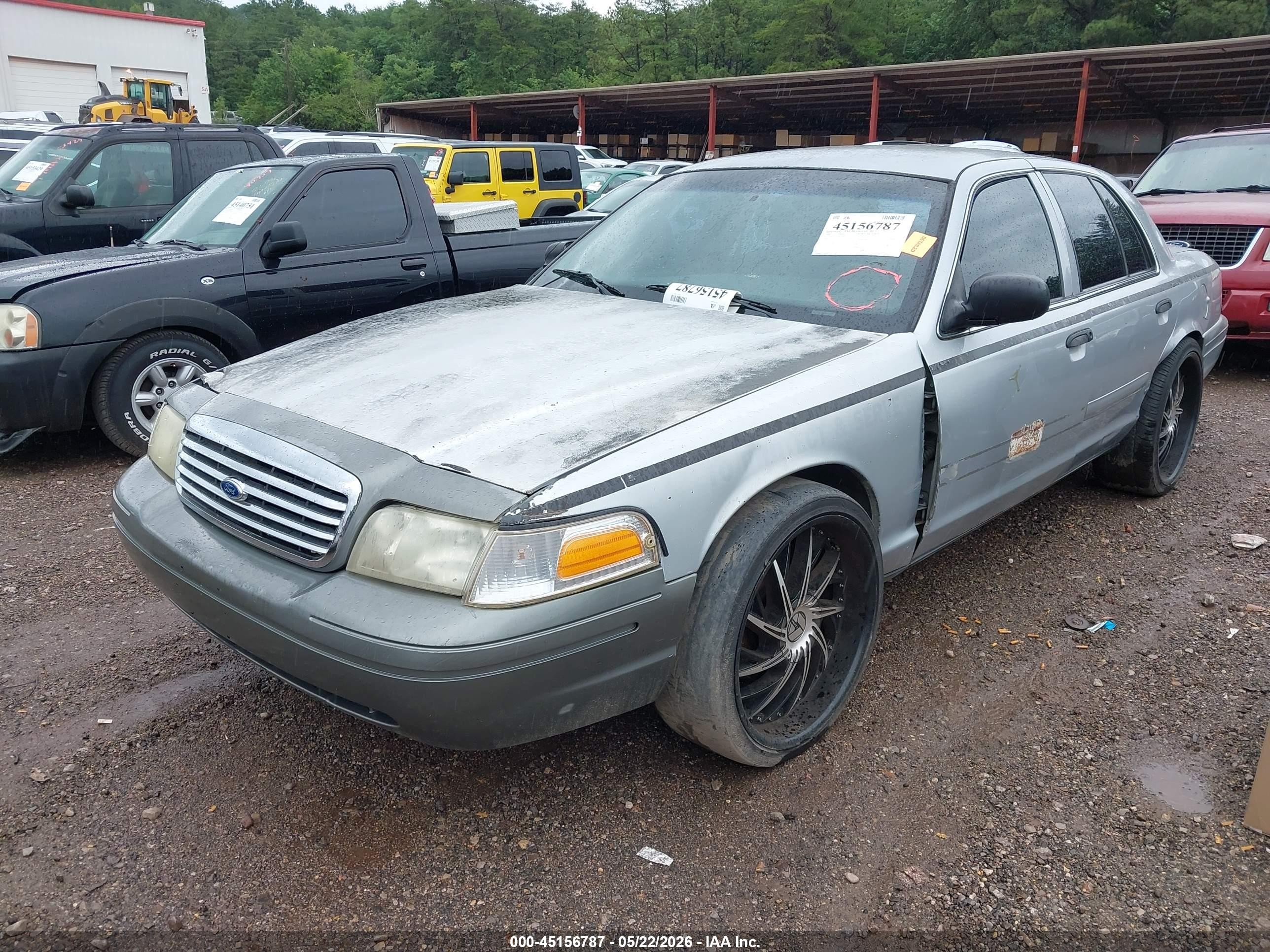 2008 Ford Crown Victoria Police/police Interceptor Серый vin: 2FAFP71V68X141697