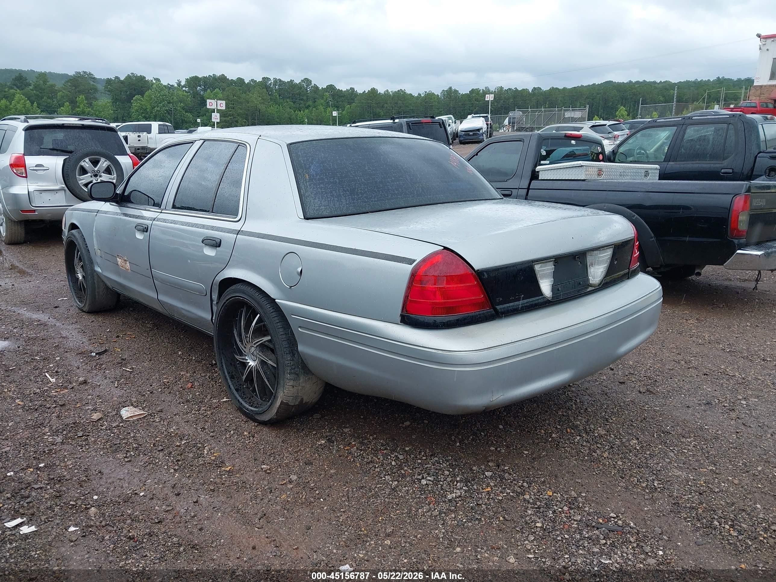 2008 Ford Crown Victoria Police/police Interceptor Серый vin: 2FAFP71V68X141697