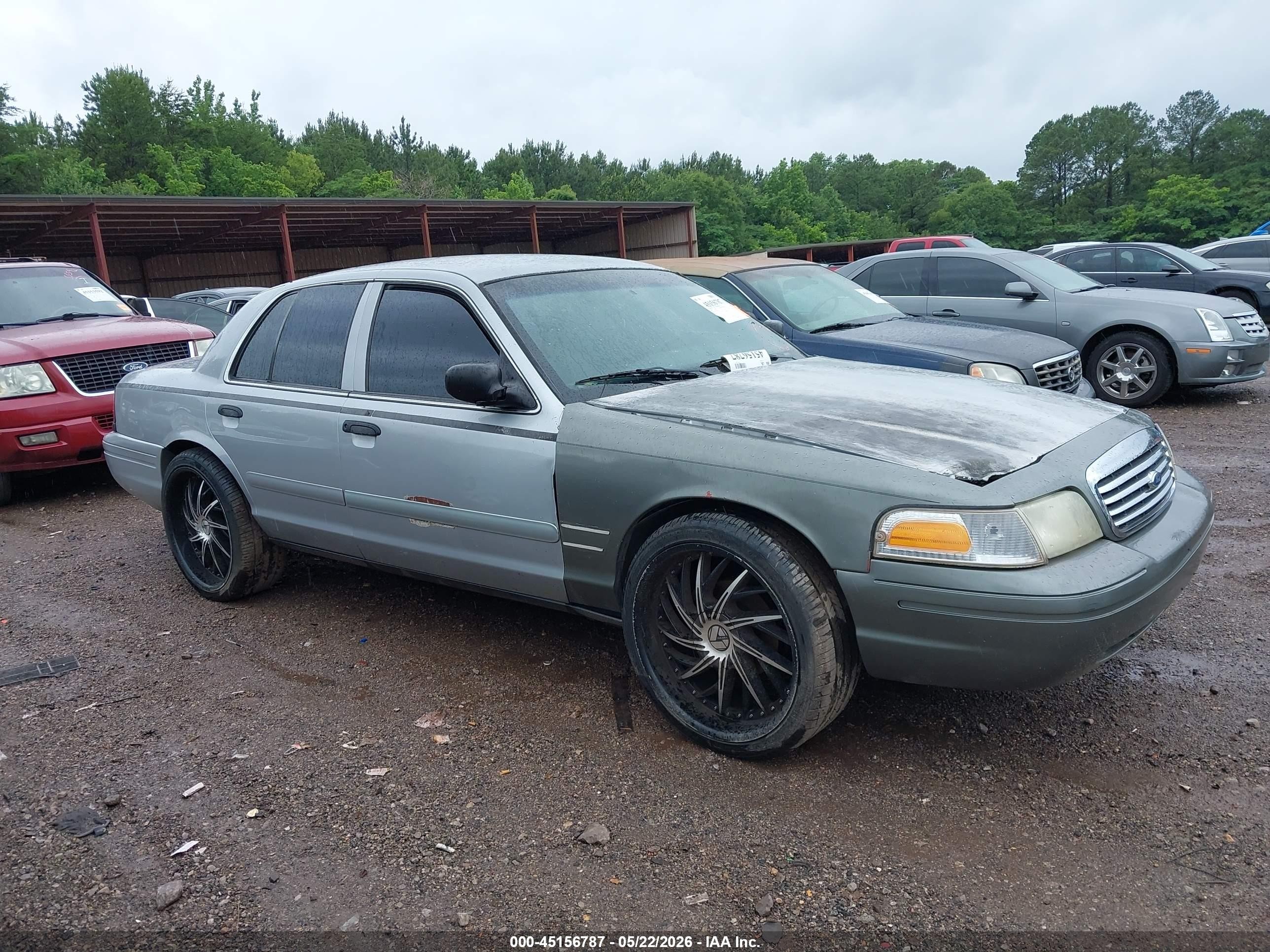 2008 Ford Crown Victoria Police/police Interceptor Серый vin: 2FAFP71V68X141697