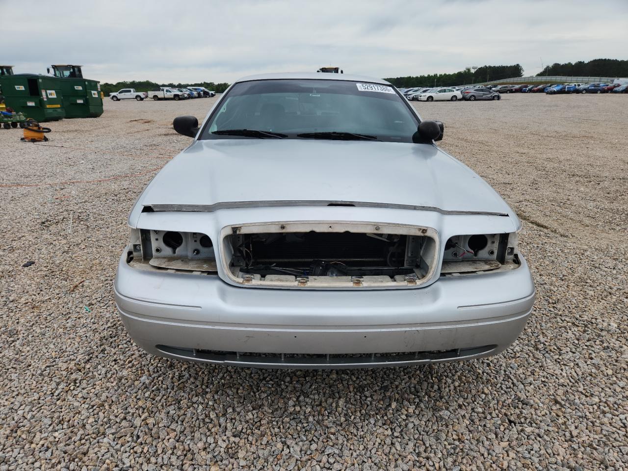 2008 Ford Crown Victoria Police Interceptor Gray vin: 2FAFP71V88X179562