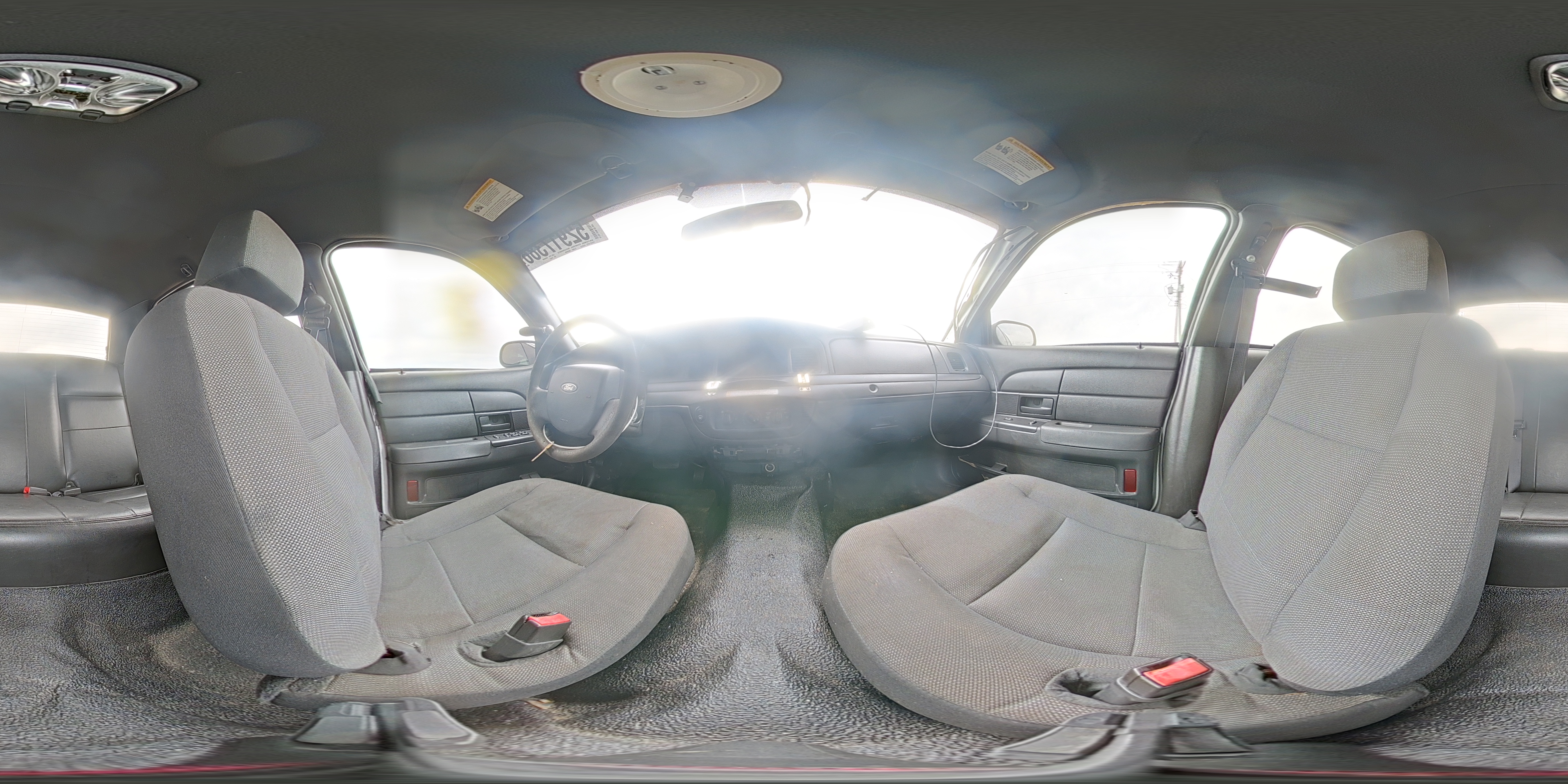 2008 Ford Crown Victoria Police Interceptor Gray vin: 2FAFP71V88X179562