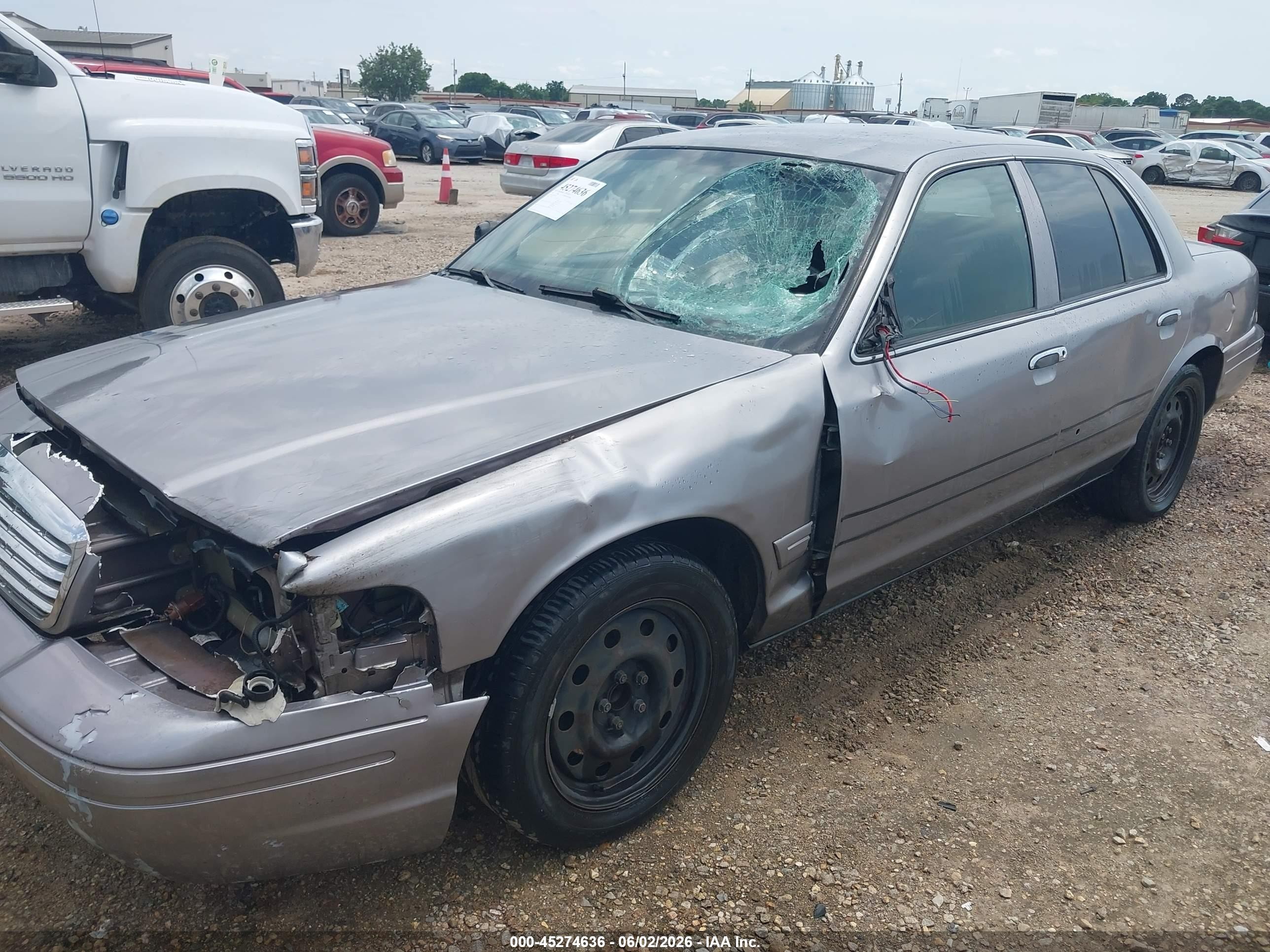 2006 Ford Crown Victoria Police/police Interceptor Silver vin: 2FAFP71W06X161353