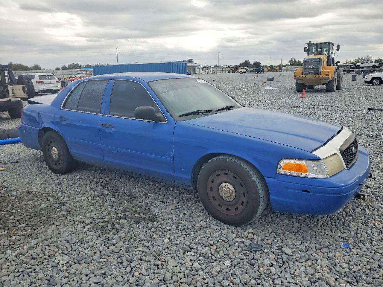 2004 Ford Crown Victoria Police Interceptor Blue vin: 2FAFP71W24X127167